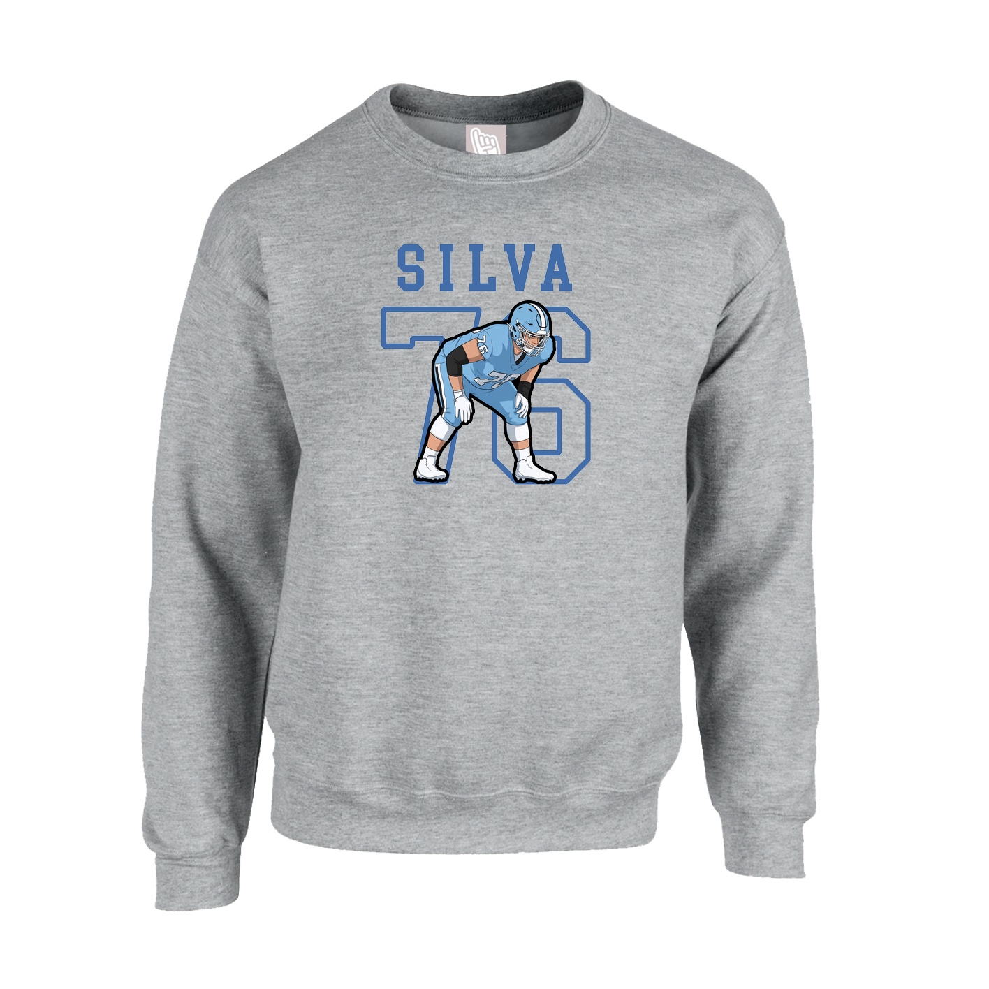 Fleece Crew — Shirsey in Grey