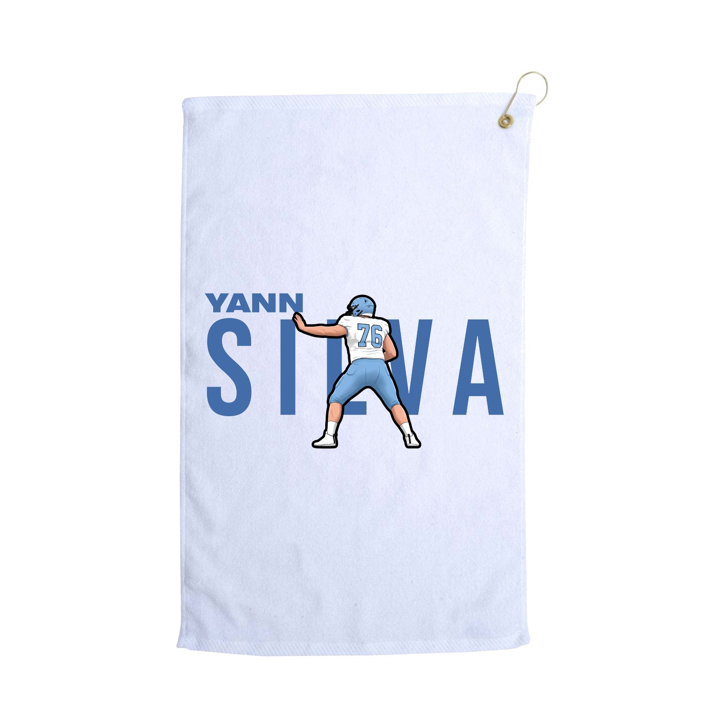 Golf Towel — Player Name in White