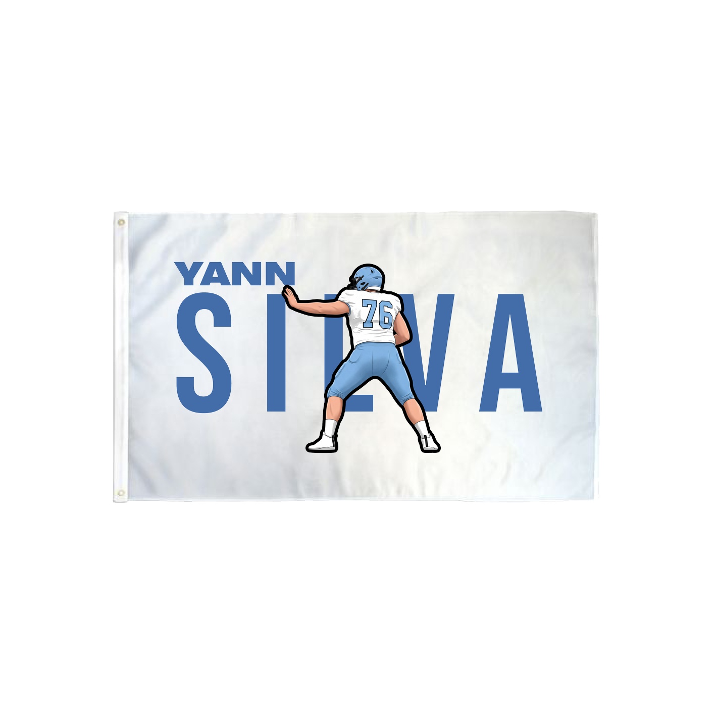 3x5 Flag — Player Name in Classic