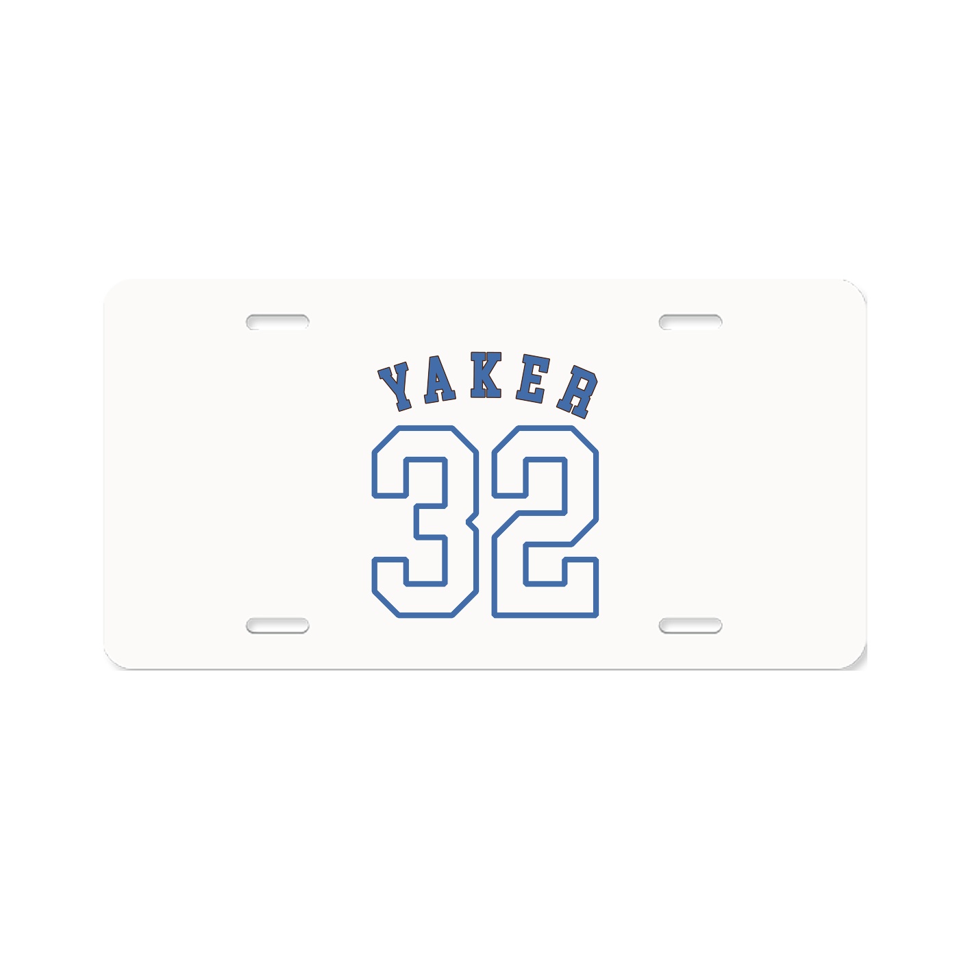 License Plate — Shirsey Arch in Classic