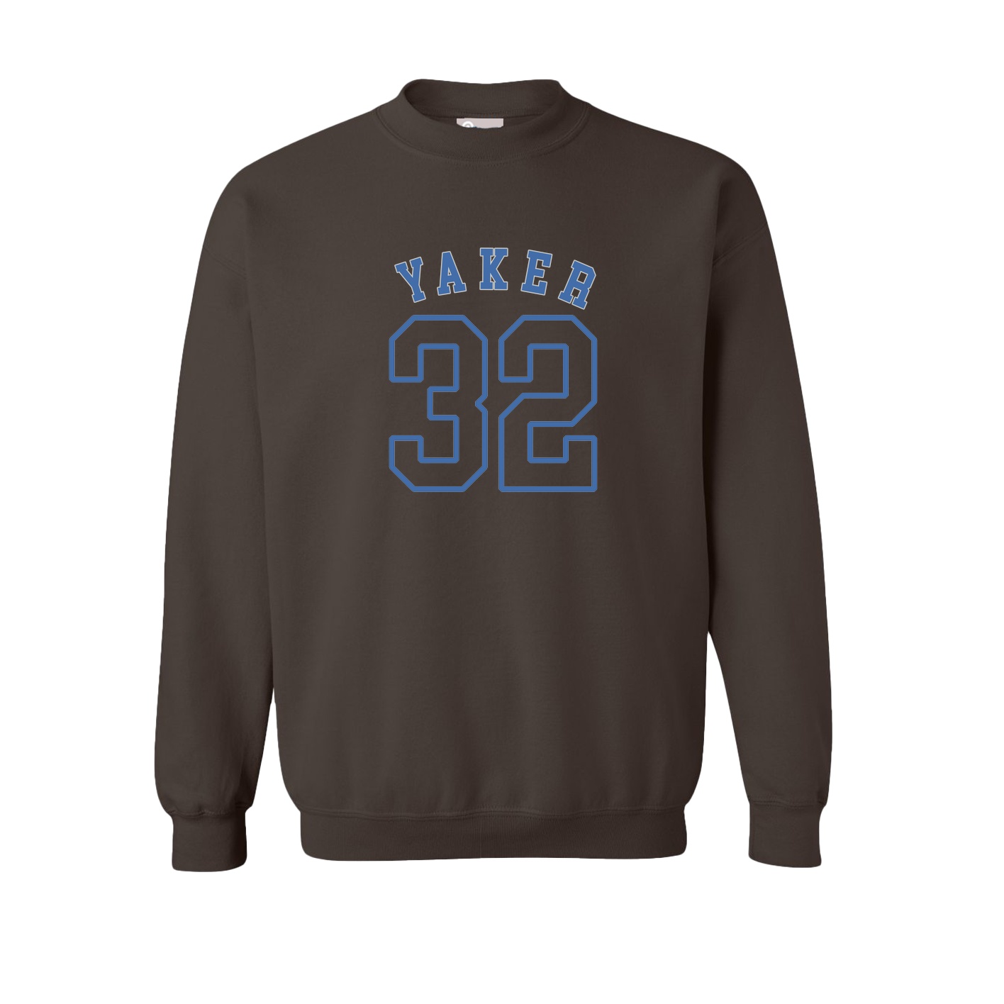 Fleece Crew — Shirsey Arch in Brown