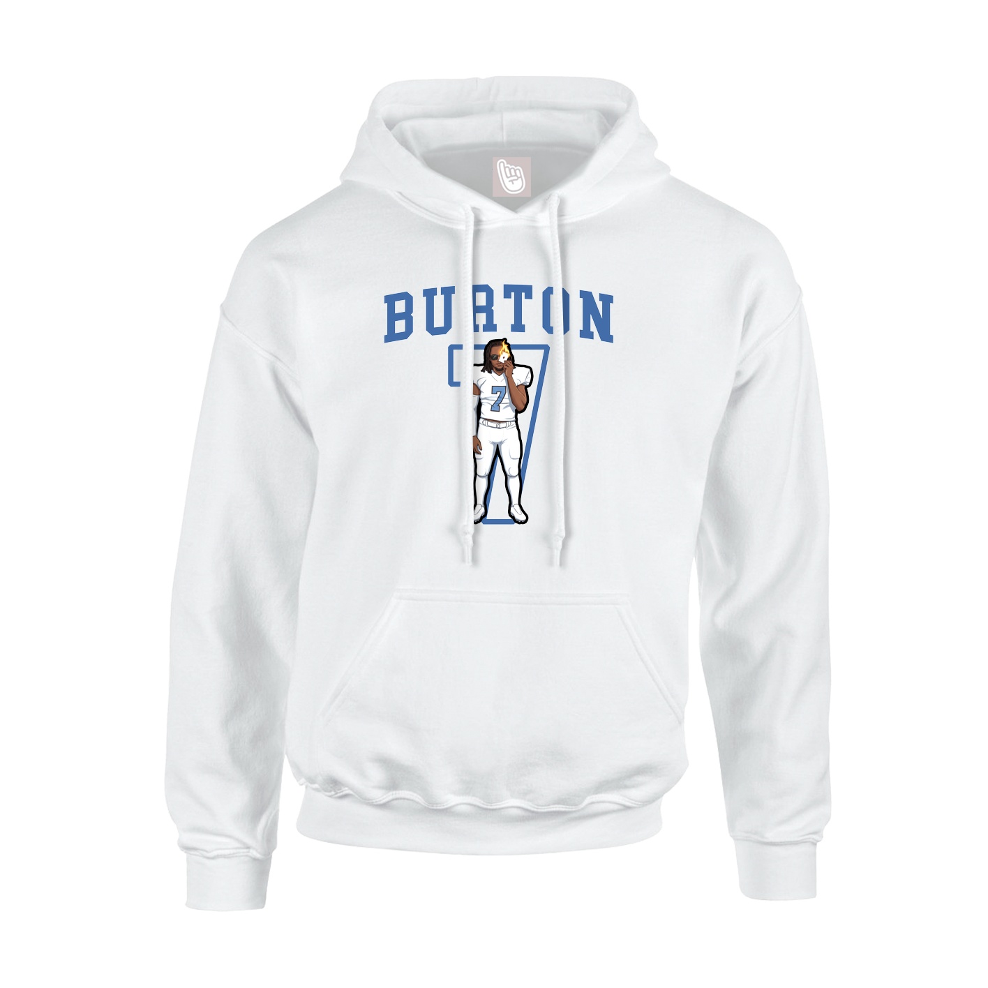 Hoodie — Shirsey in White