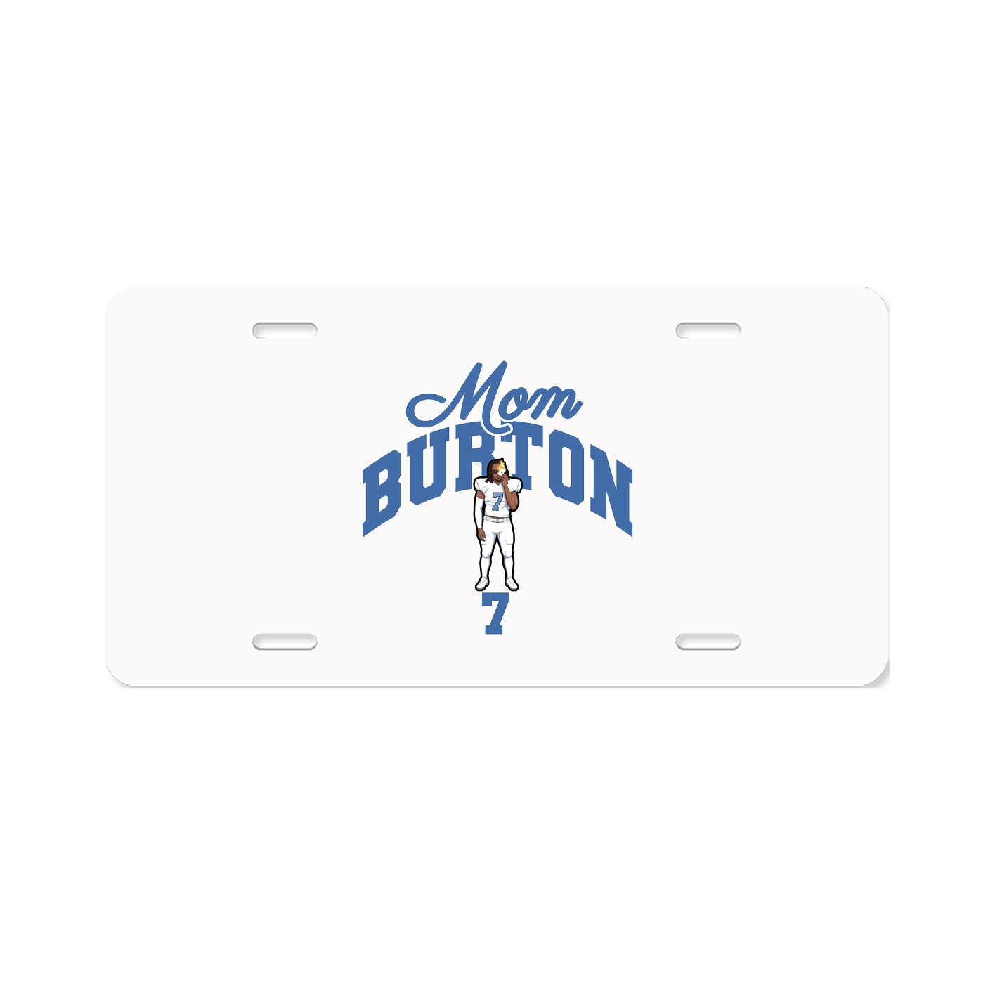 License Plate — Mothers Day Arch in Classic