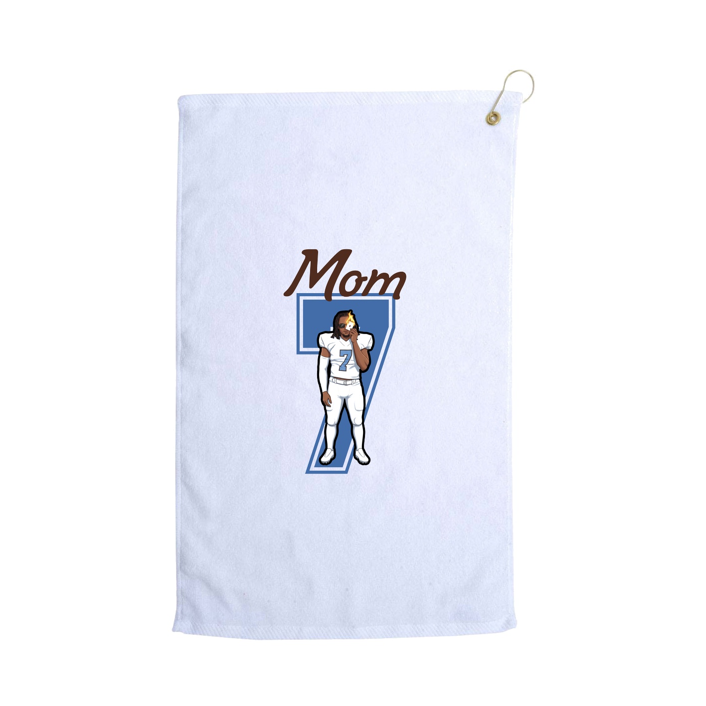 Golf Towel — Mothers Day Shirsey in White