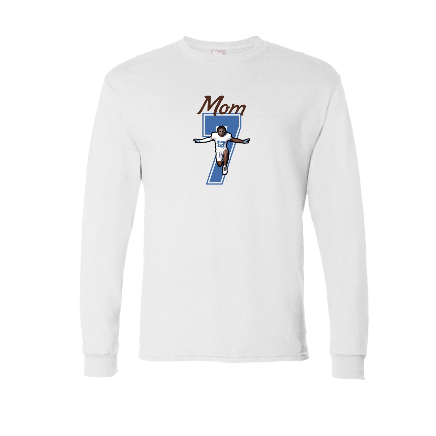 Long Sleeve Tee — Mothers Day Shirsey in White