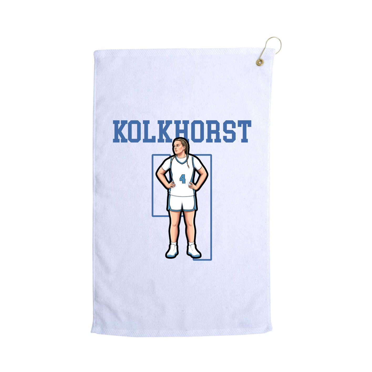 Golf Towel — Shirsey in White