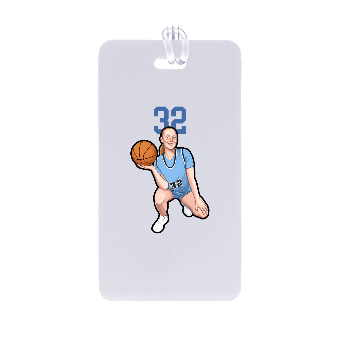 Bag Tag — Number Top in Classic