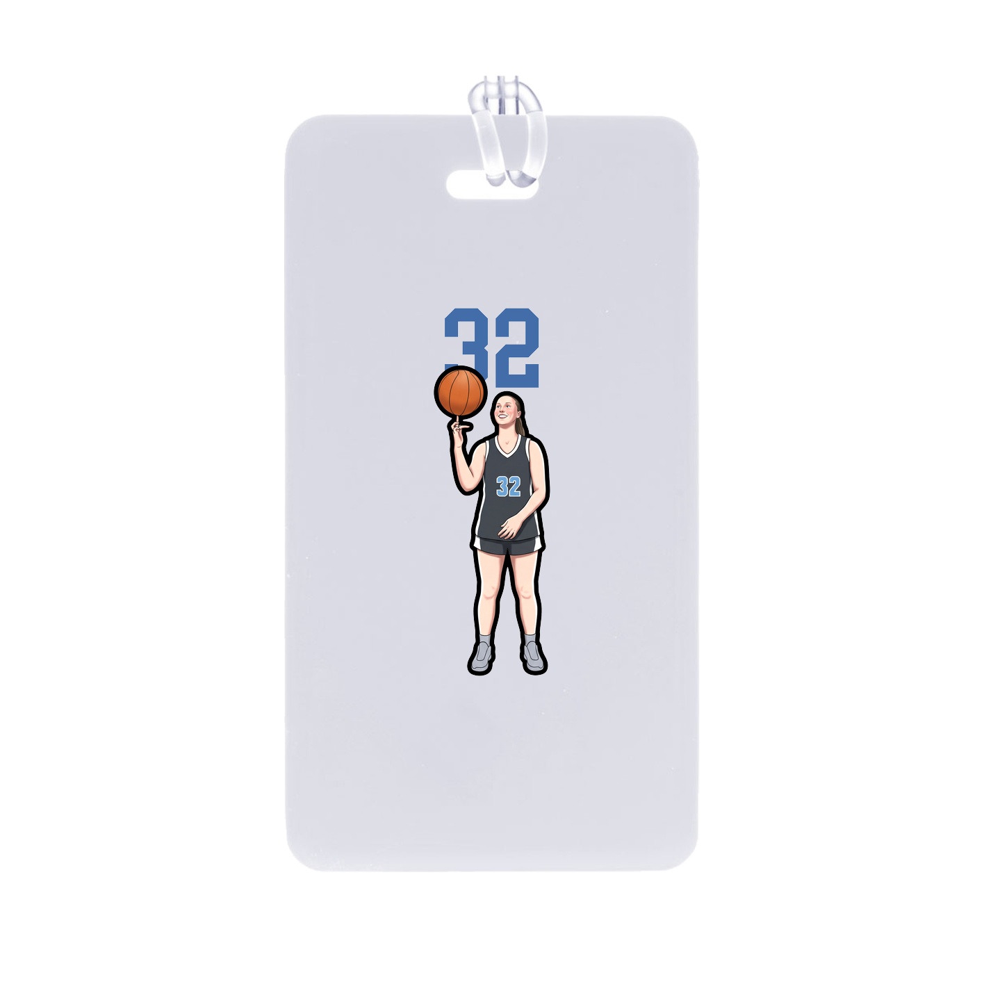 Bag Tag — Number Top in Classic