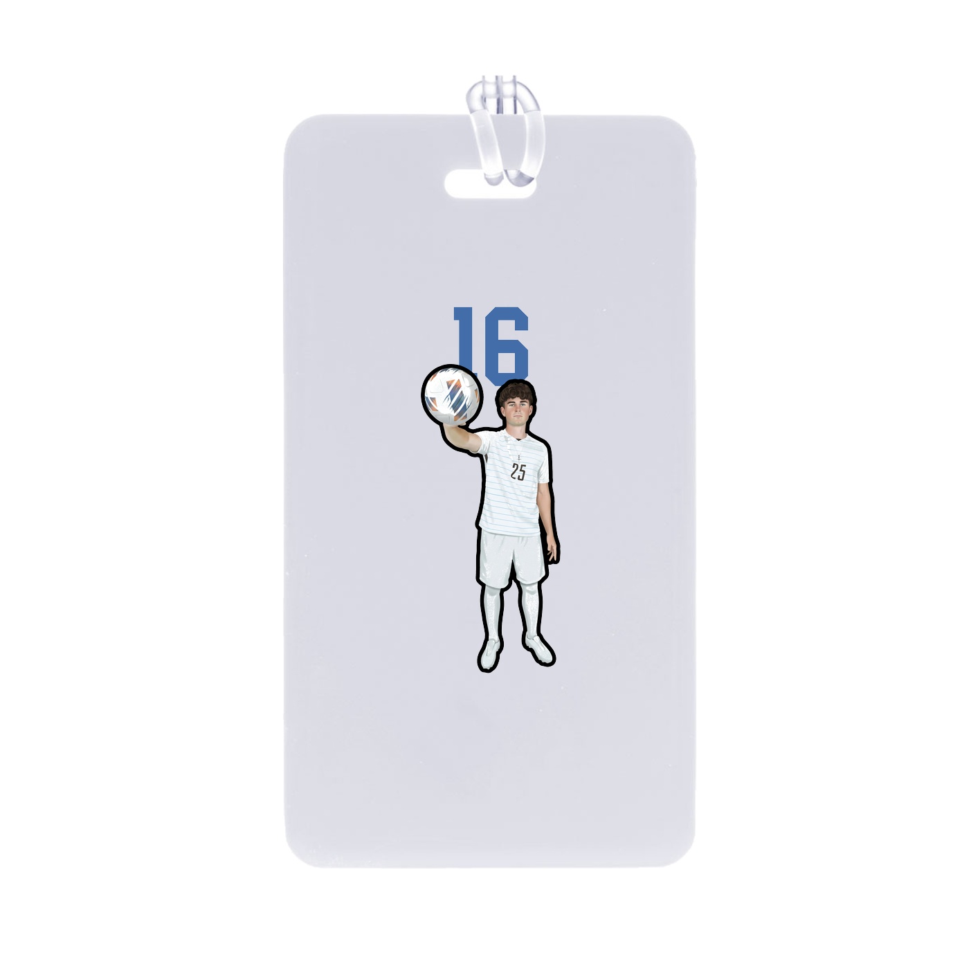 Bag Tag — Number Top in Classic