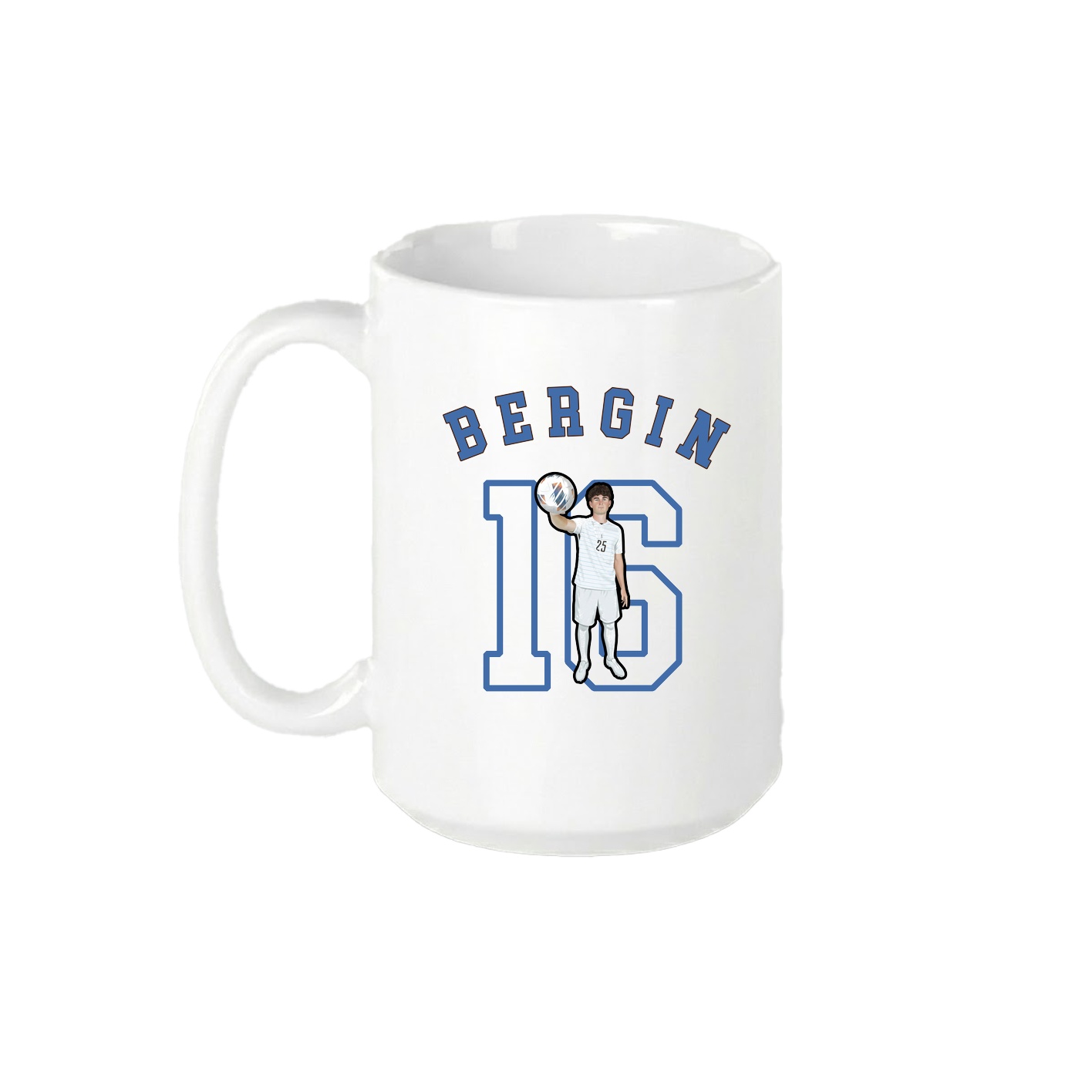 15oz Coffee Mug — Shirsey Arch in White