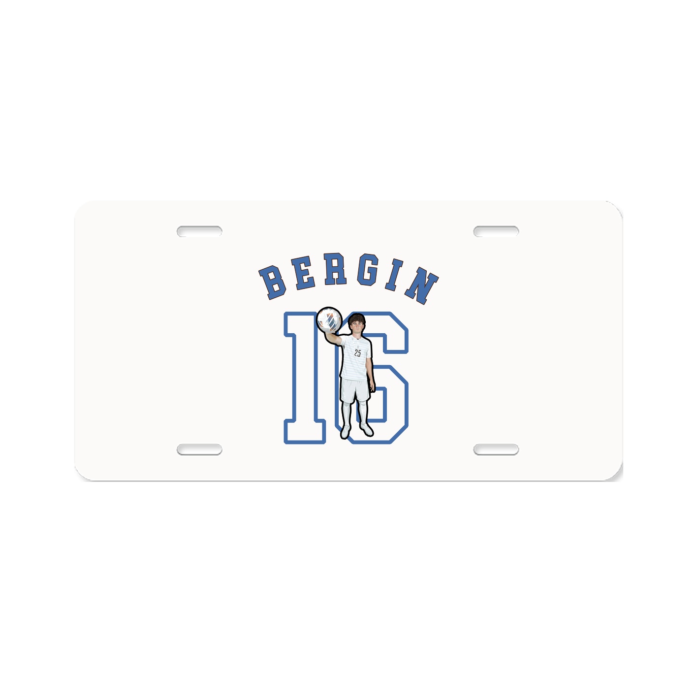 License Plate — Shirsey Arch in Classic