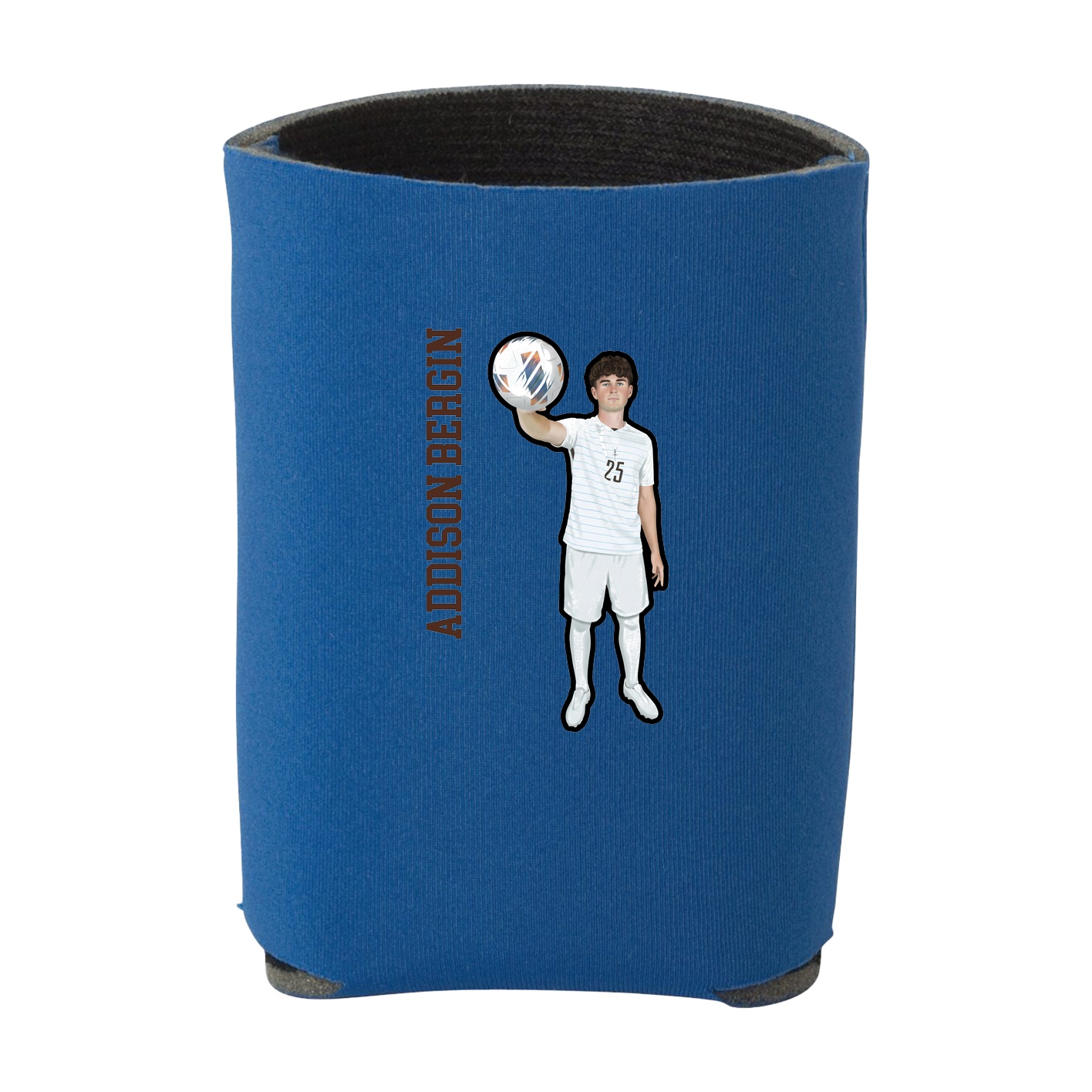 Can Holder — Name Vertical in Royal