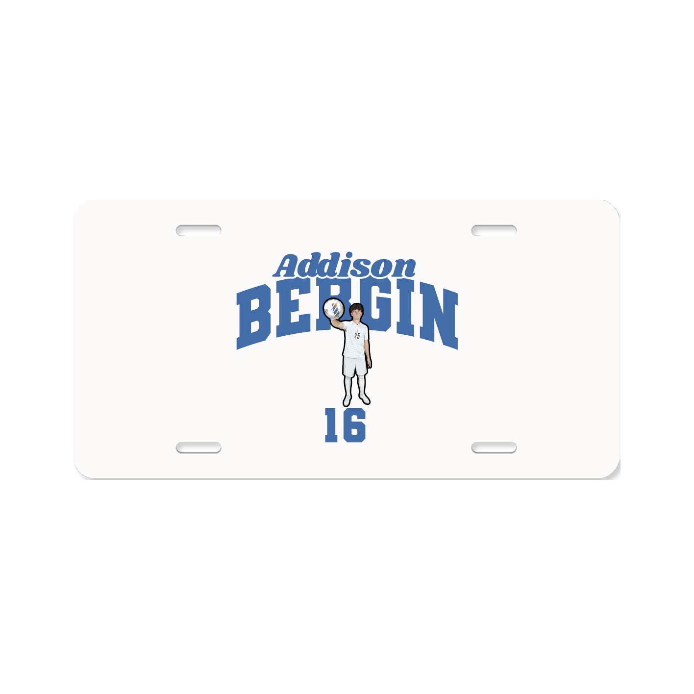 License Plate — Signature Arch in Classic