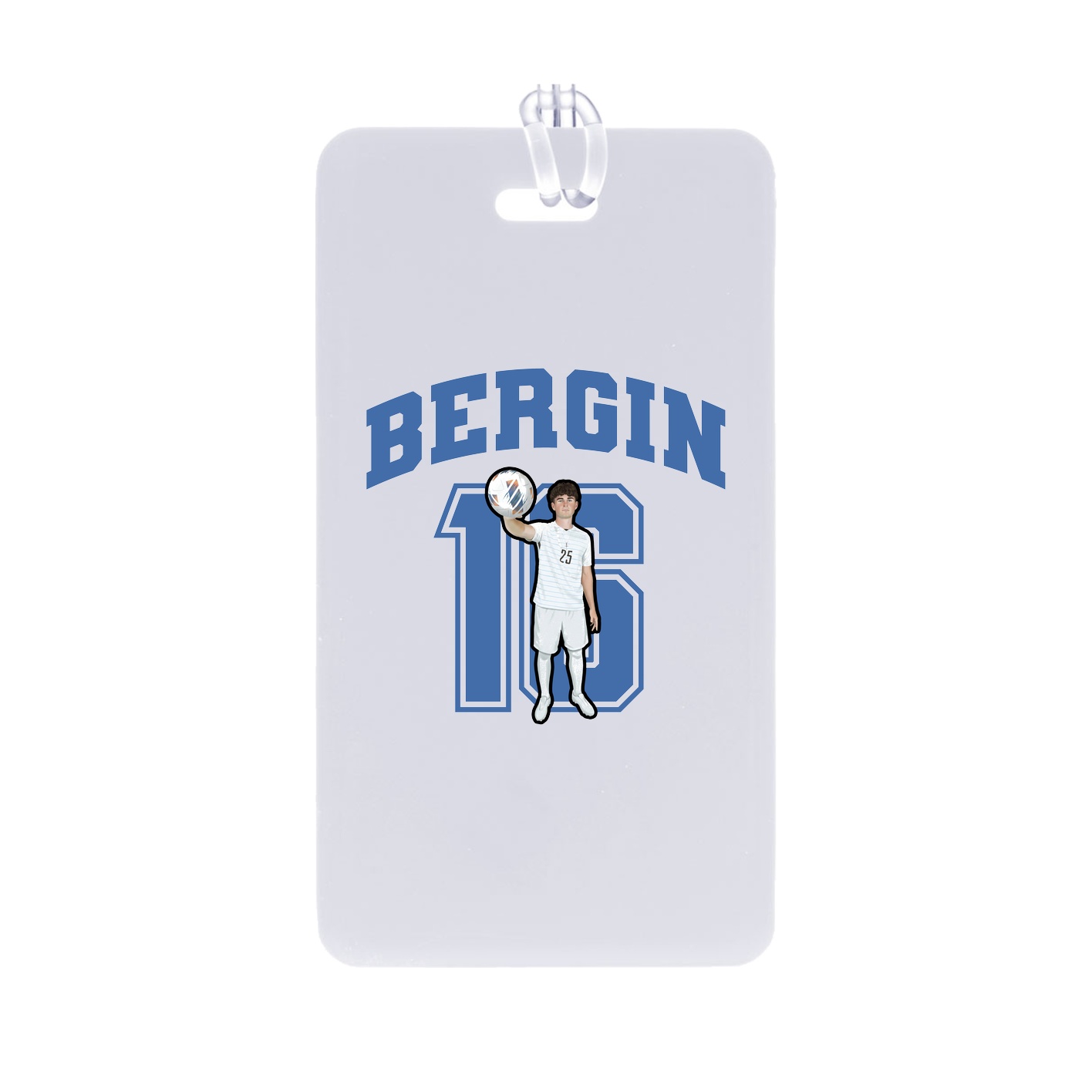 Bag Tag — Number in Classic