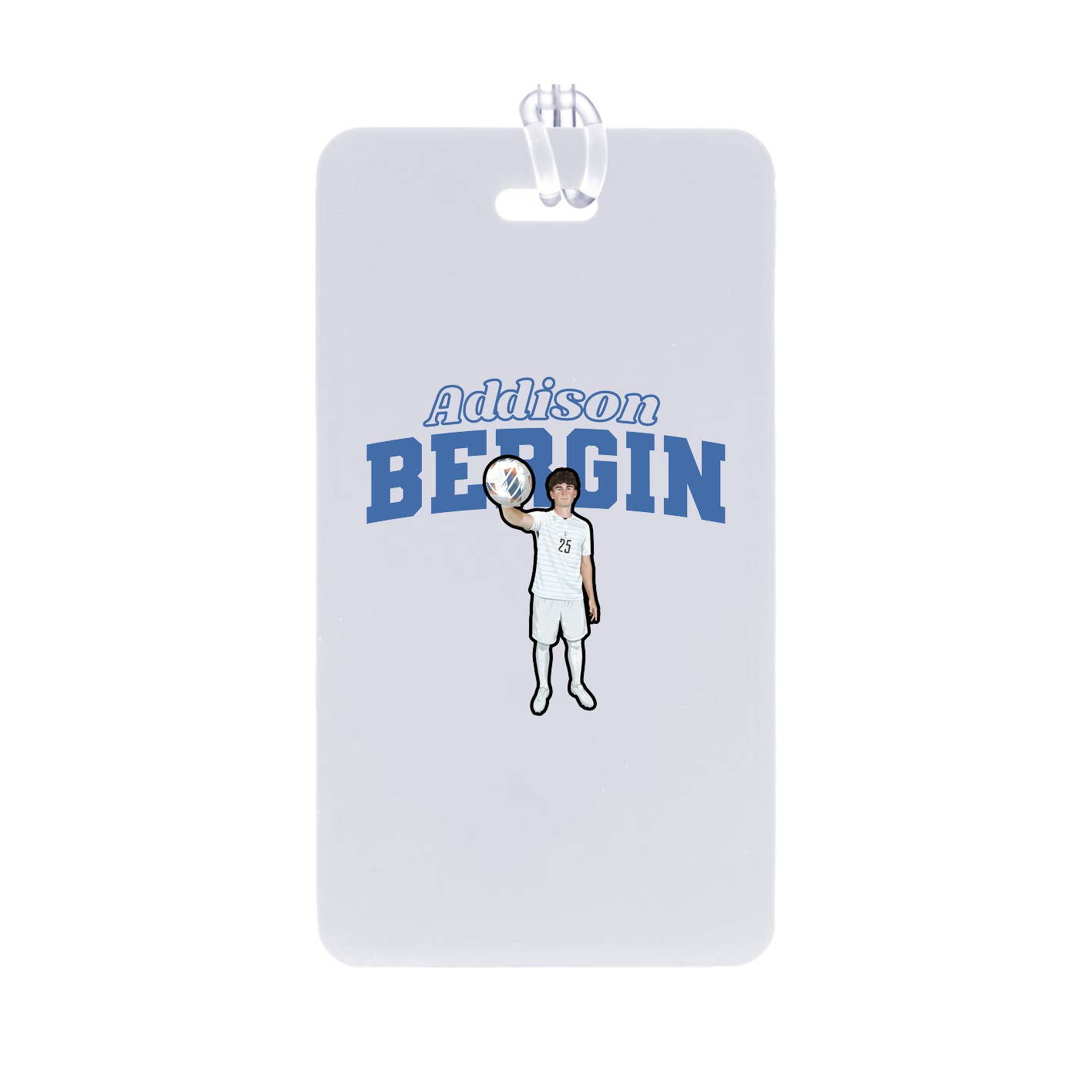 Bag Tag — Name Arch in Classic