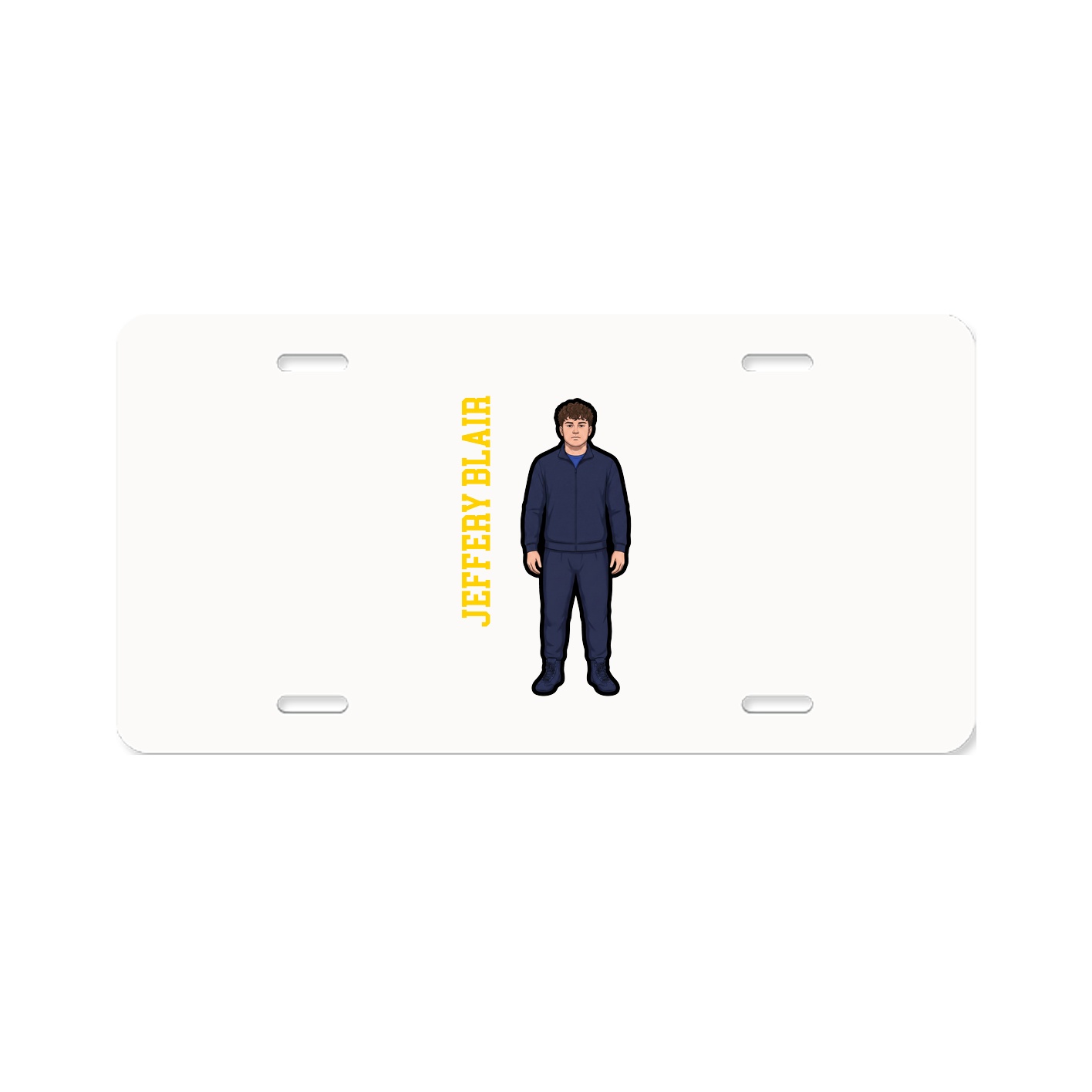 Aluminum License Plate