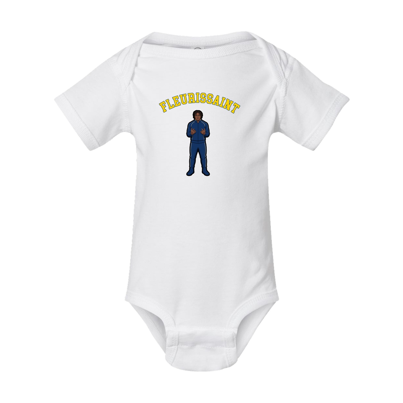 Baby Onesie — Shirsey Arch in White