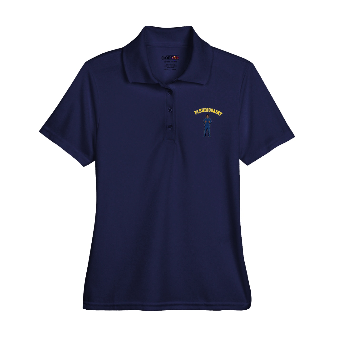Womens Performance Polo — Shirsey Arch in Navy