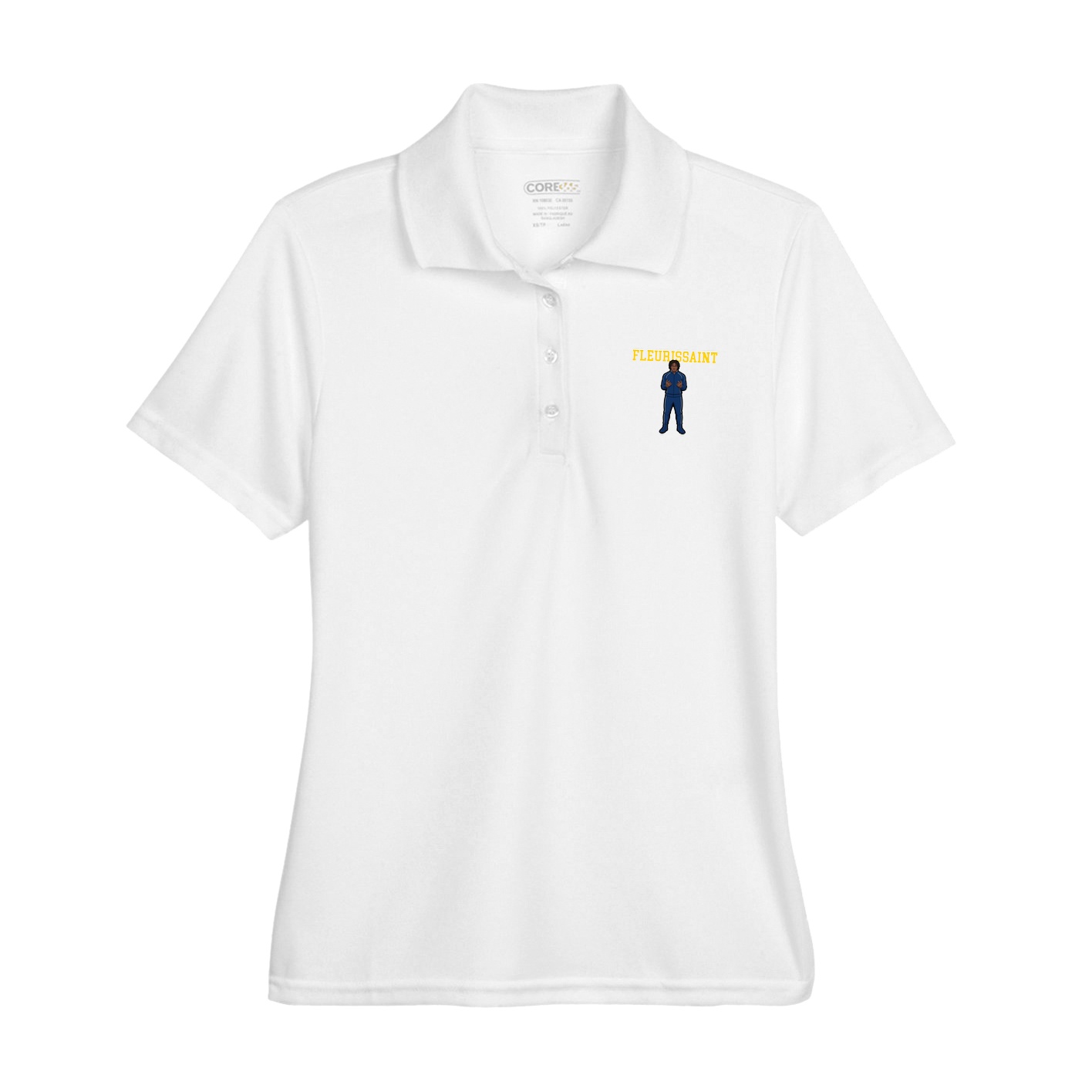 Womens Performance Polo — Shirsey in White