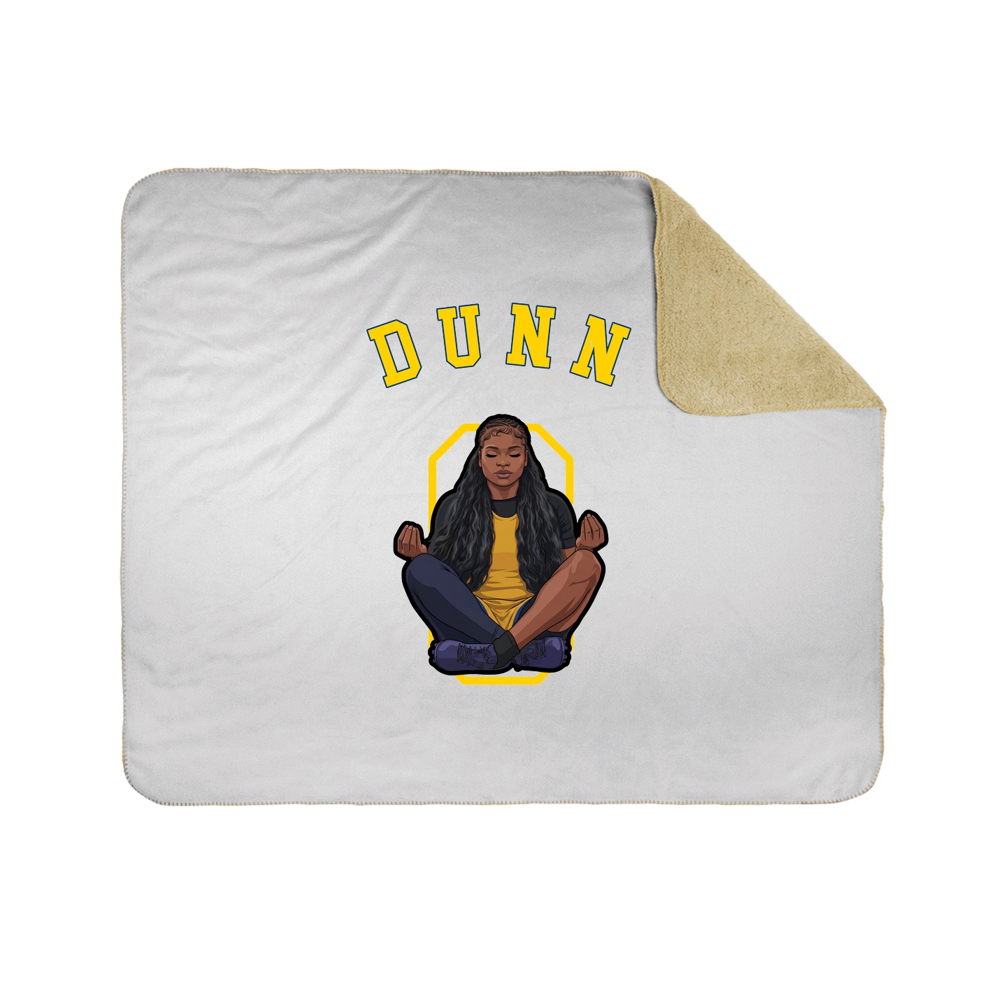 Throw Blanket — Shirsey Arch in White