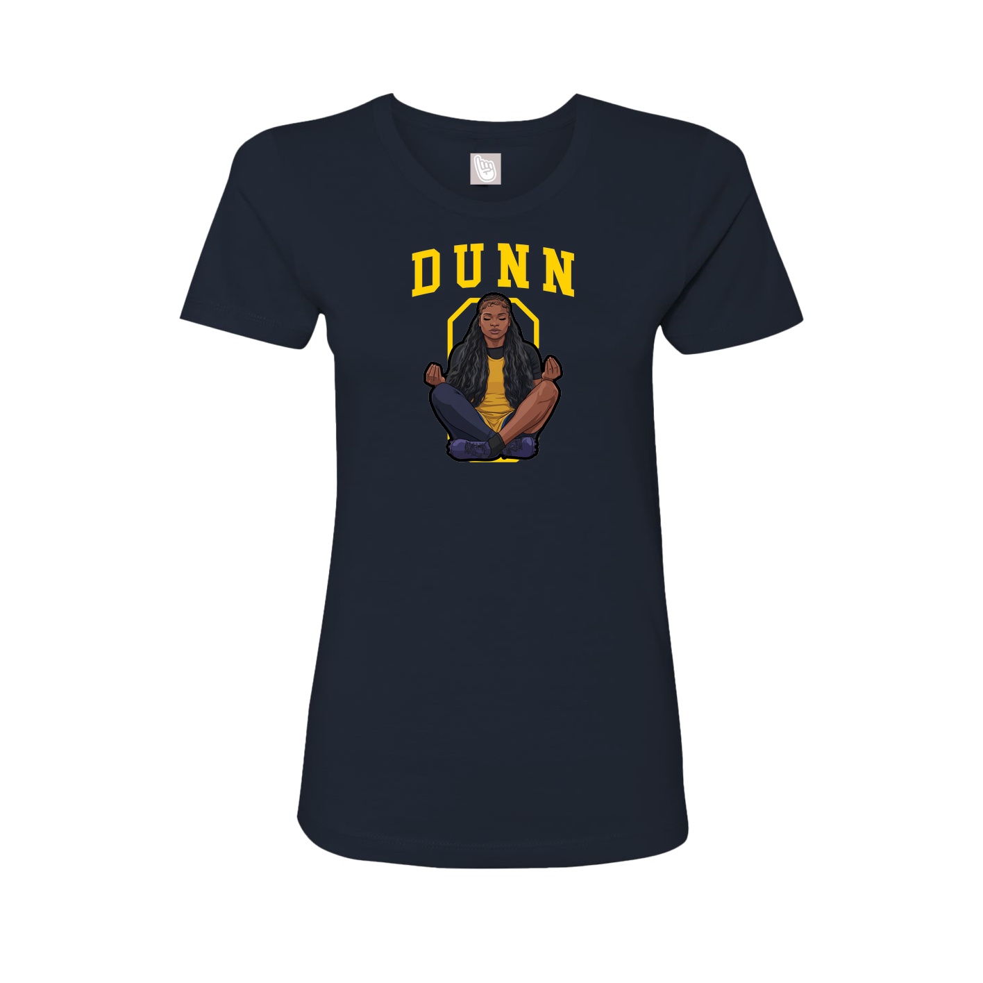 Fitted Women's Tee — Shirsey in Navy