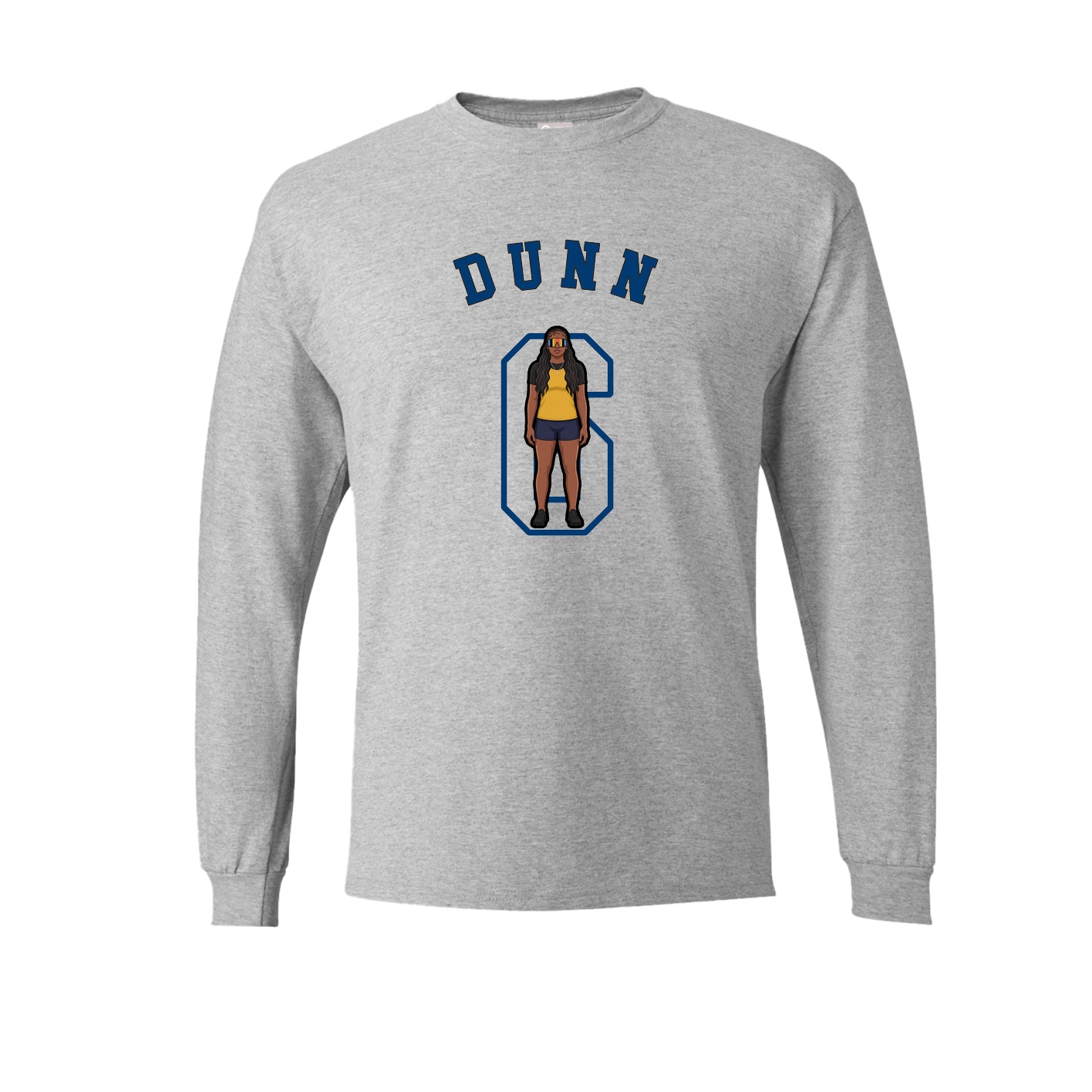 Long Sleeve Tee — Shirsey Arch in Grey
