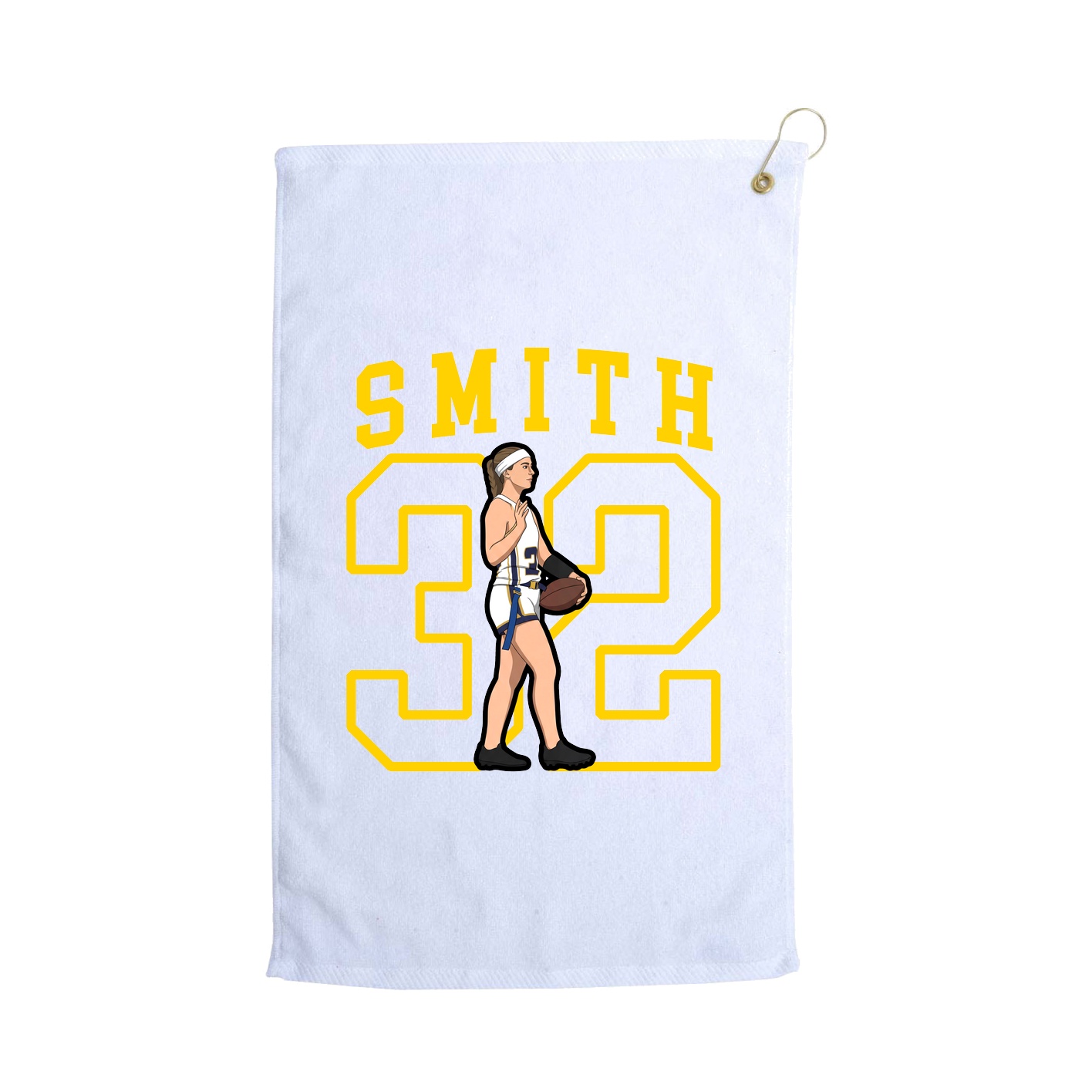 Golf Towel — Shirsey in White
