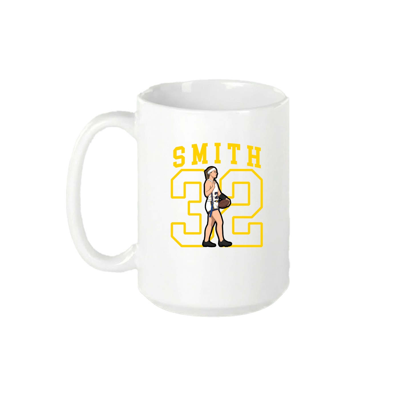 15oz Coffee Mug — Shirsey in White