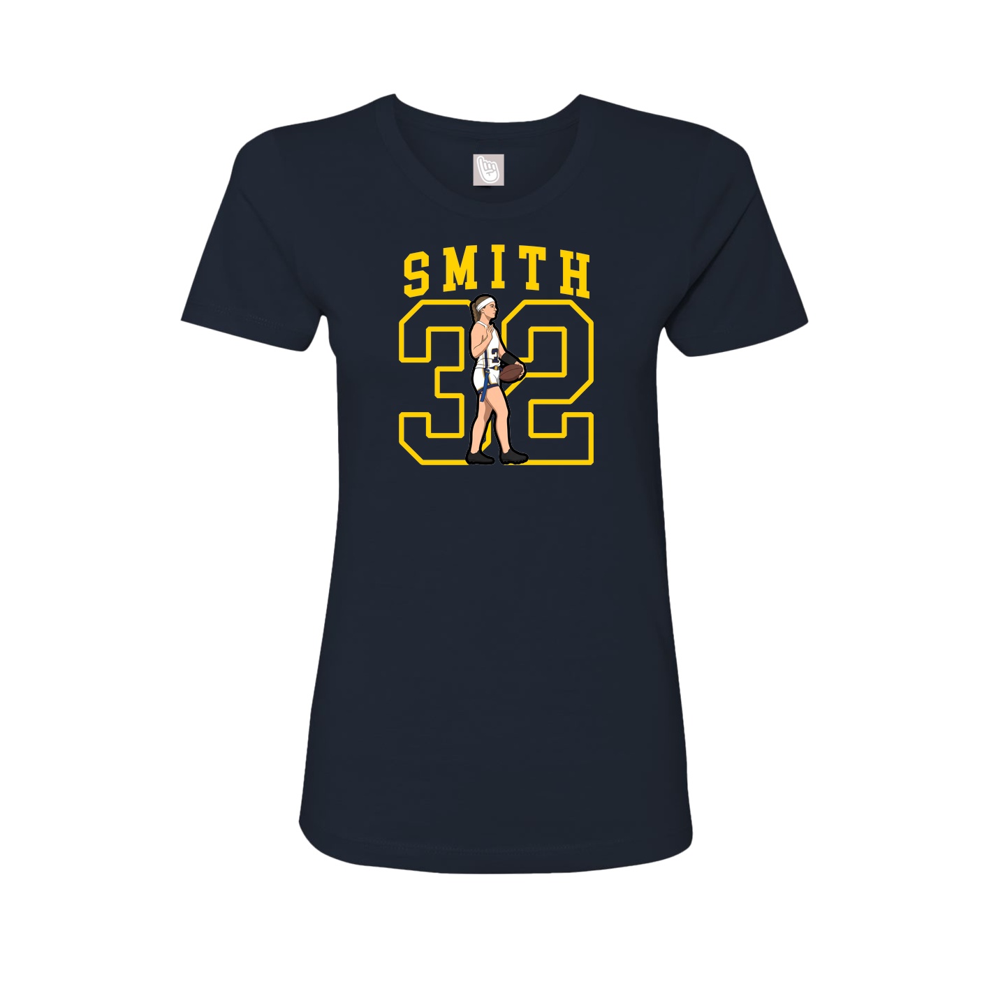 Fitted Women's Tee — Shirsey in Navy