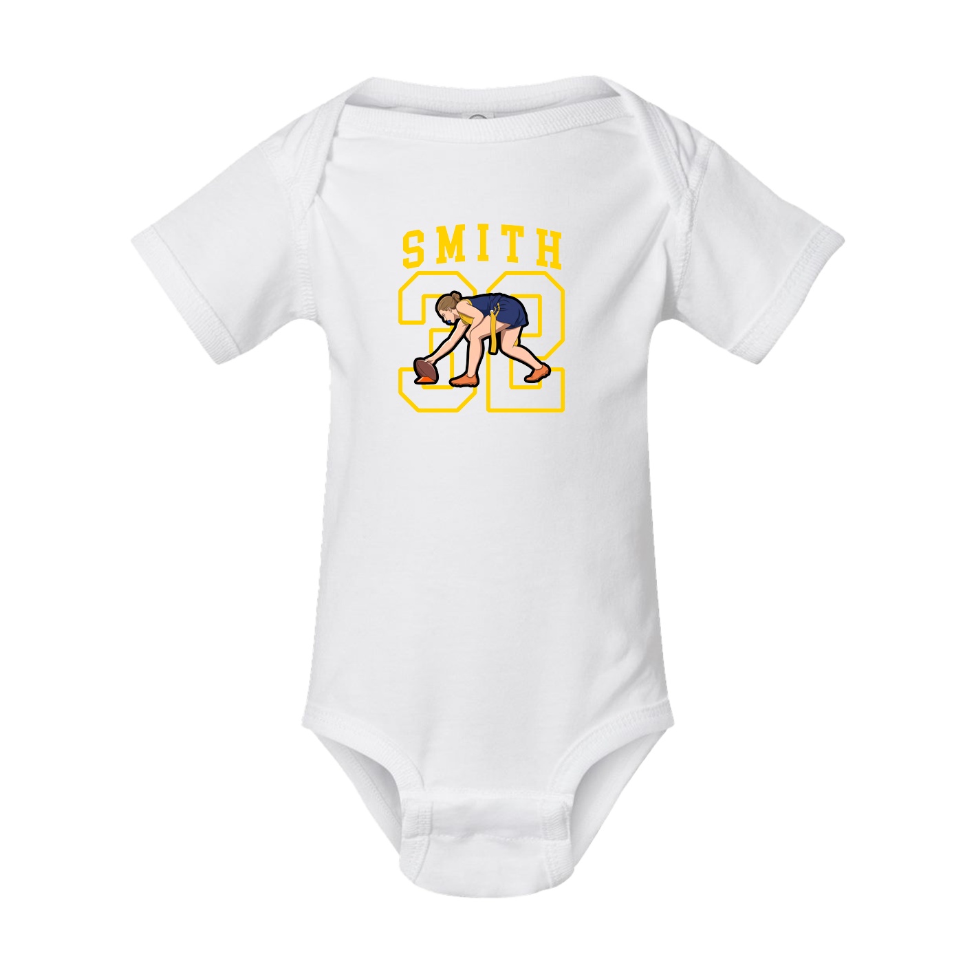 Baby Onesie — Shirsey in White