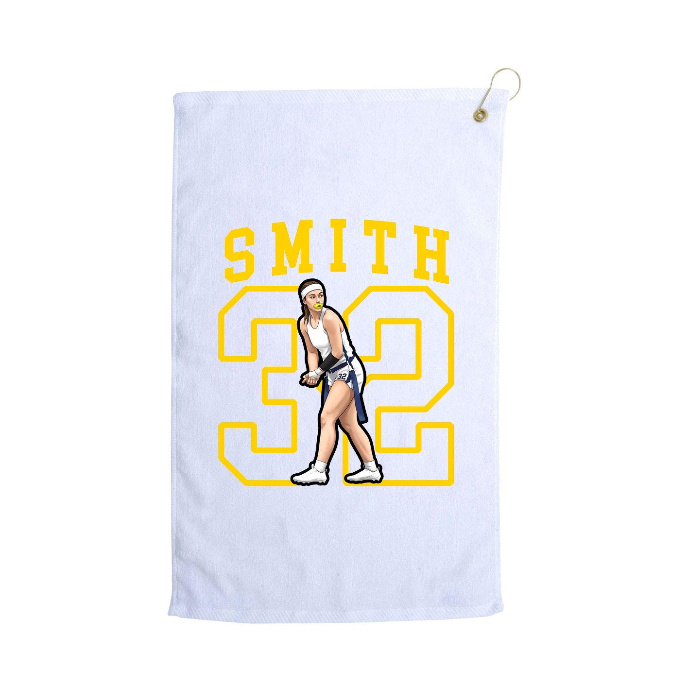 Golf Towel — Shirsey in White