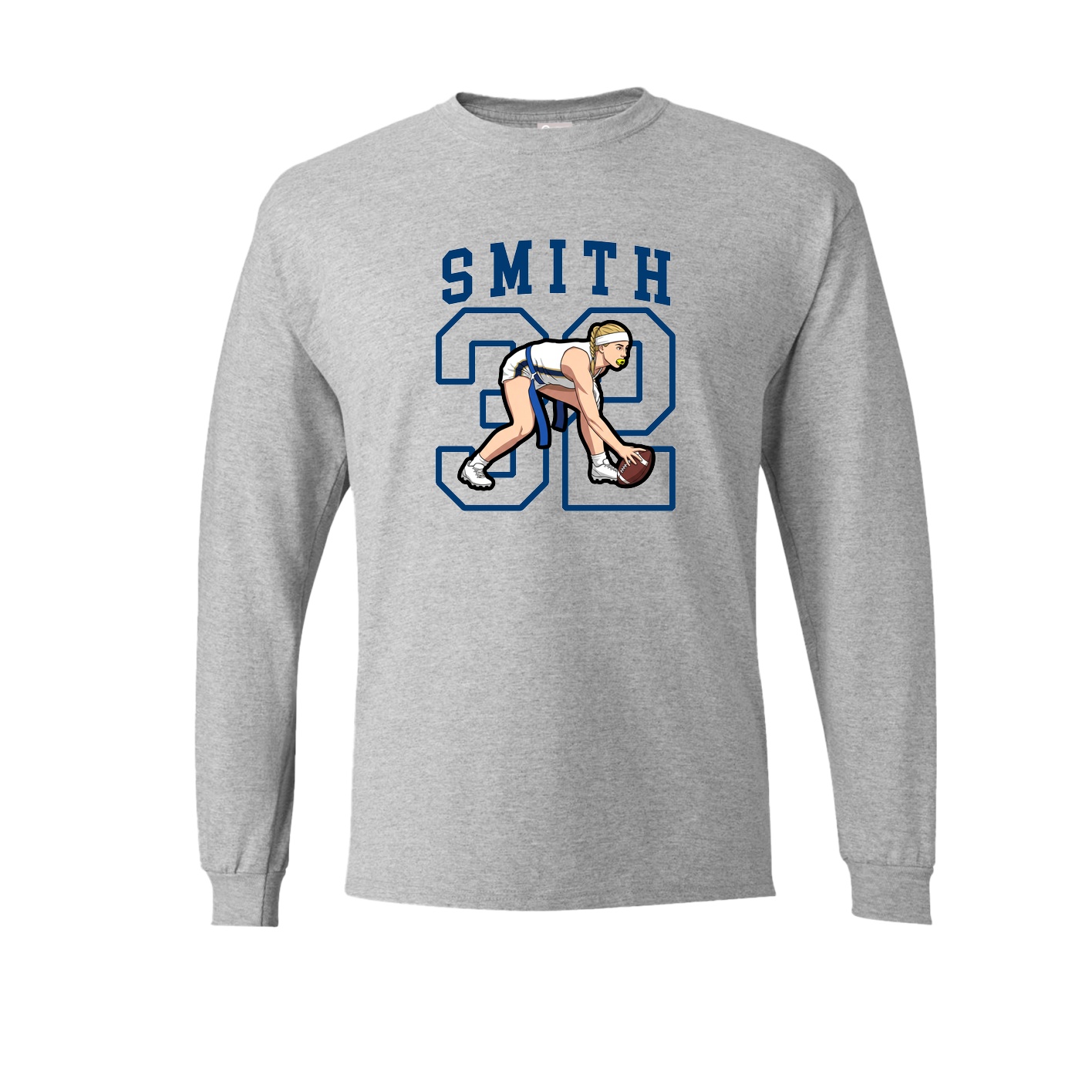 Long Sleeve Tee — Shirsey in Grey