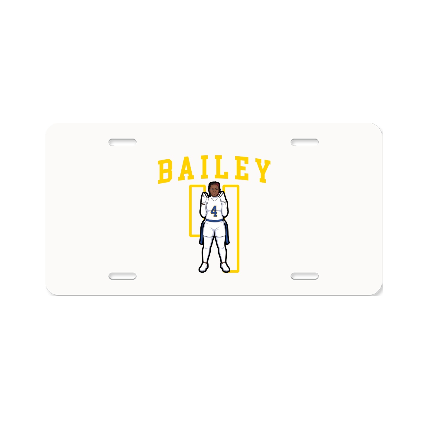 License Plate — Shirsey in Classic