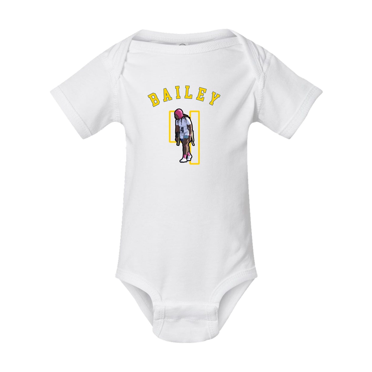 Baby Onesie — Shirsey Arch in White