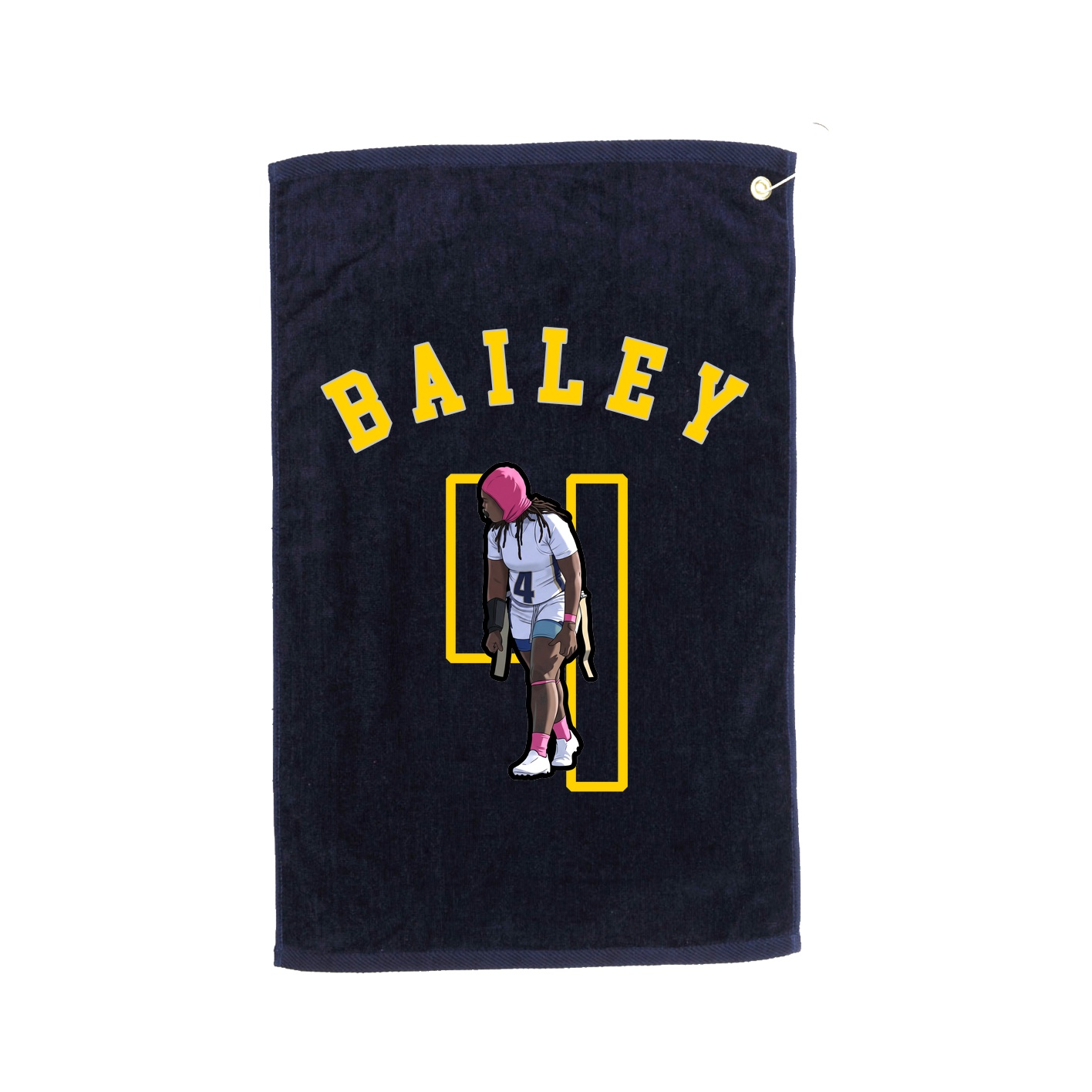 Golf Towel — Shirsey Arch in Navy