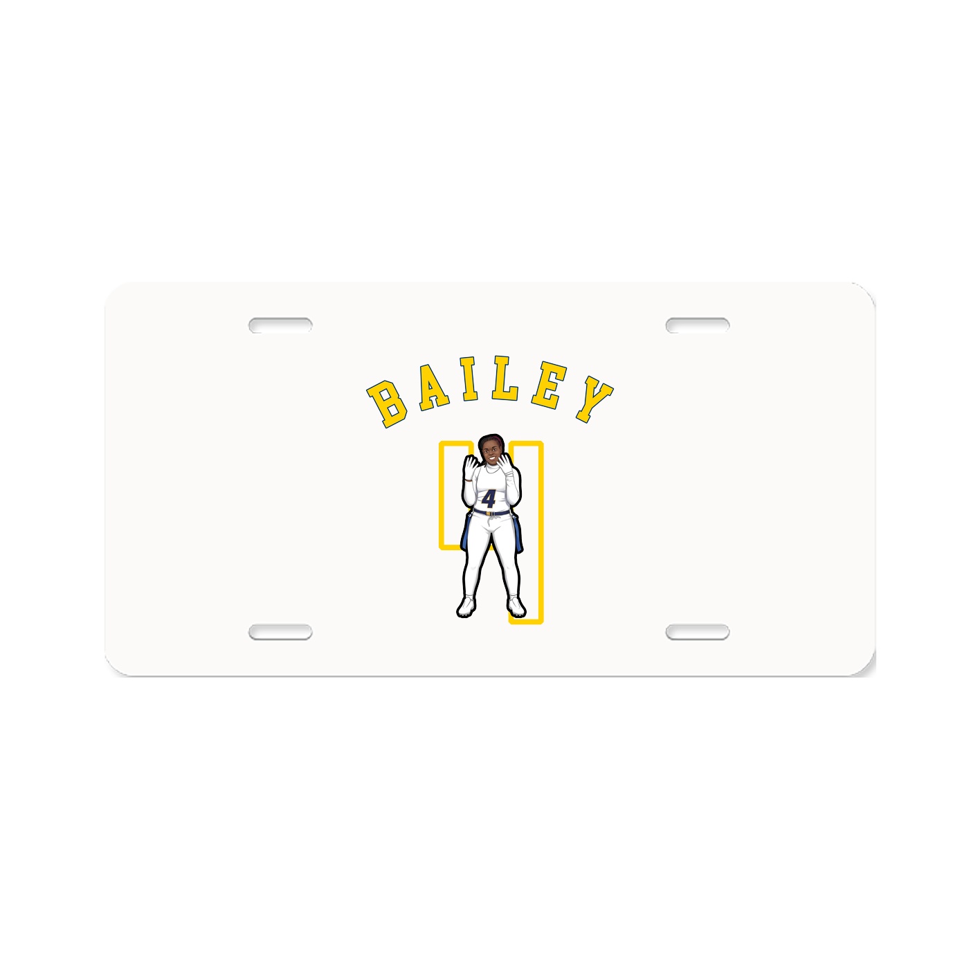 License Plate — Shirsey Arch in Classic