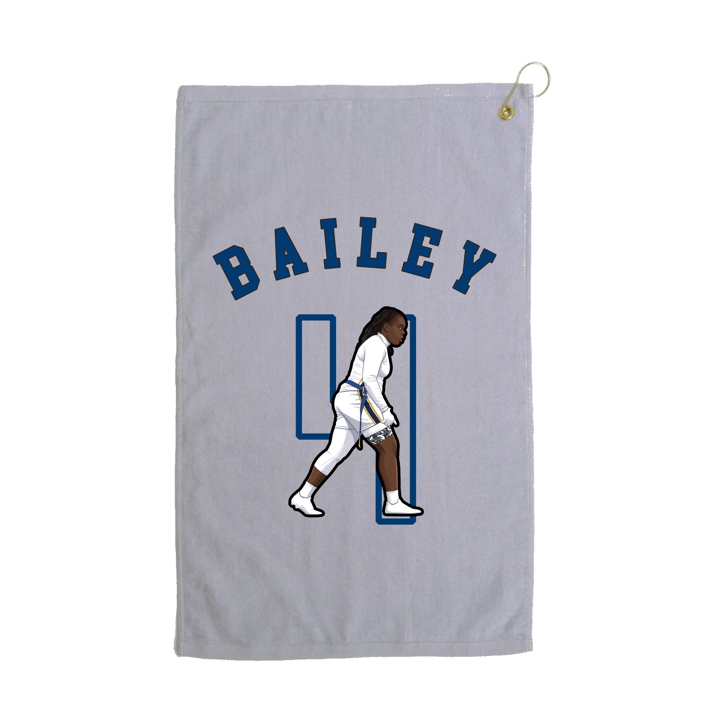 Golf Towel — Shirsey Arch in Grey