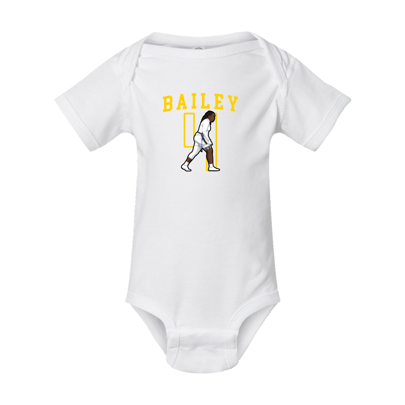 Baby Onesie — Shirsey in White