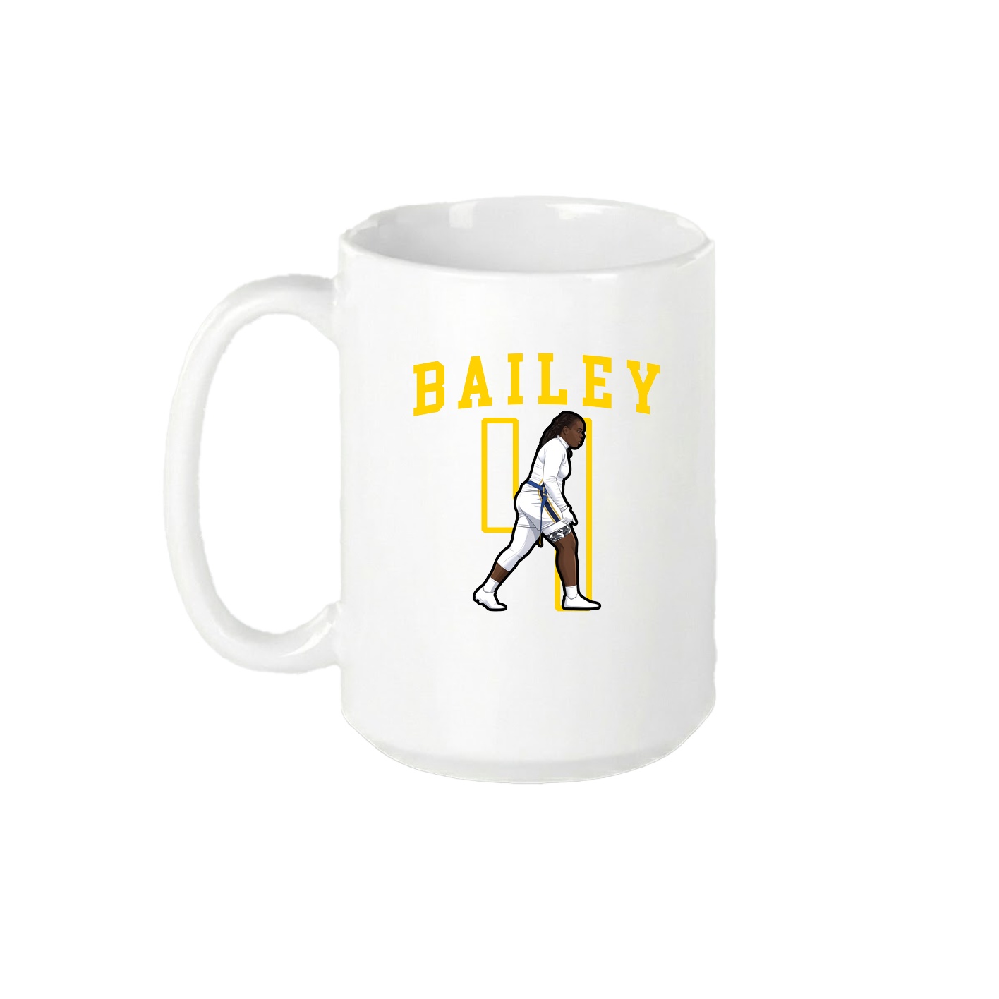 15oz Coffee Mug — Shirsey in White