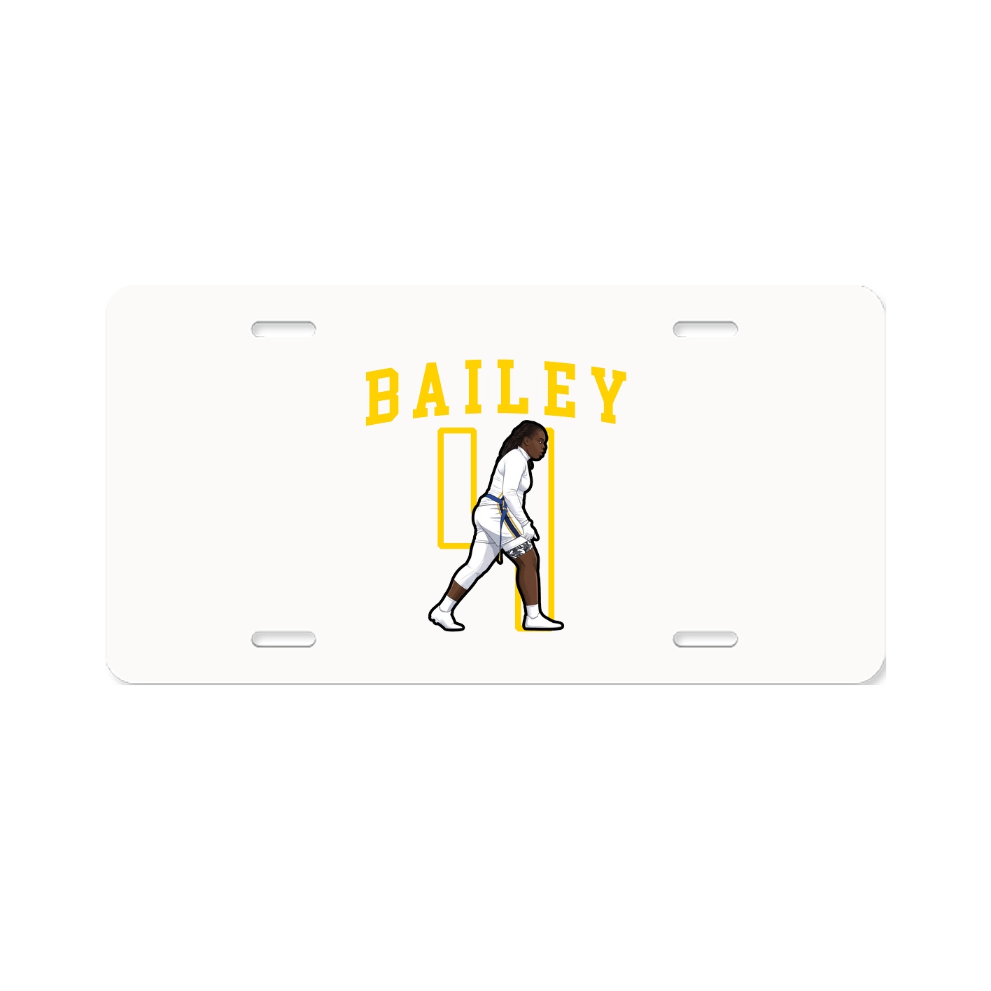 License Plate — Shirsey in Classic