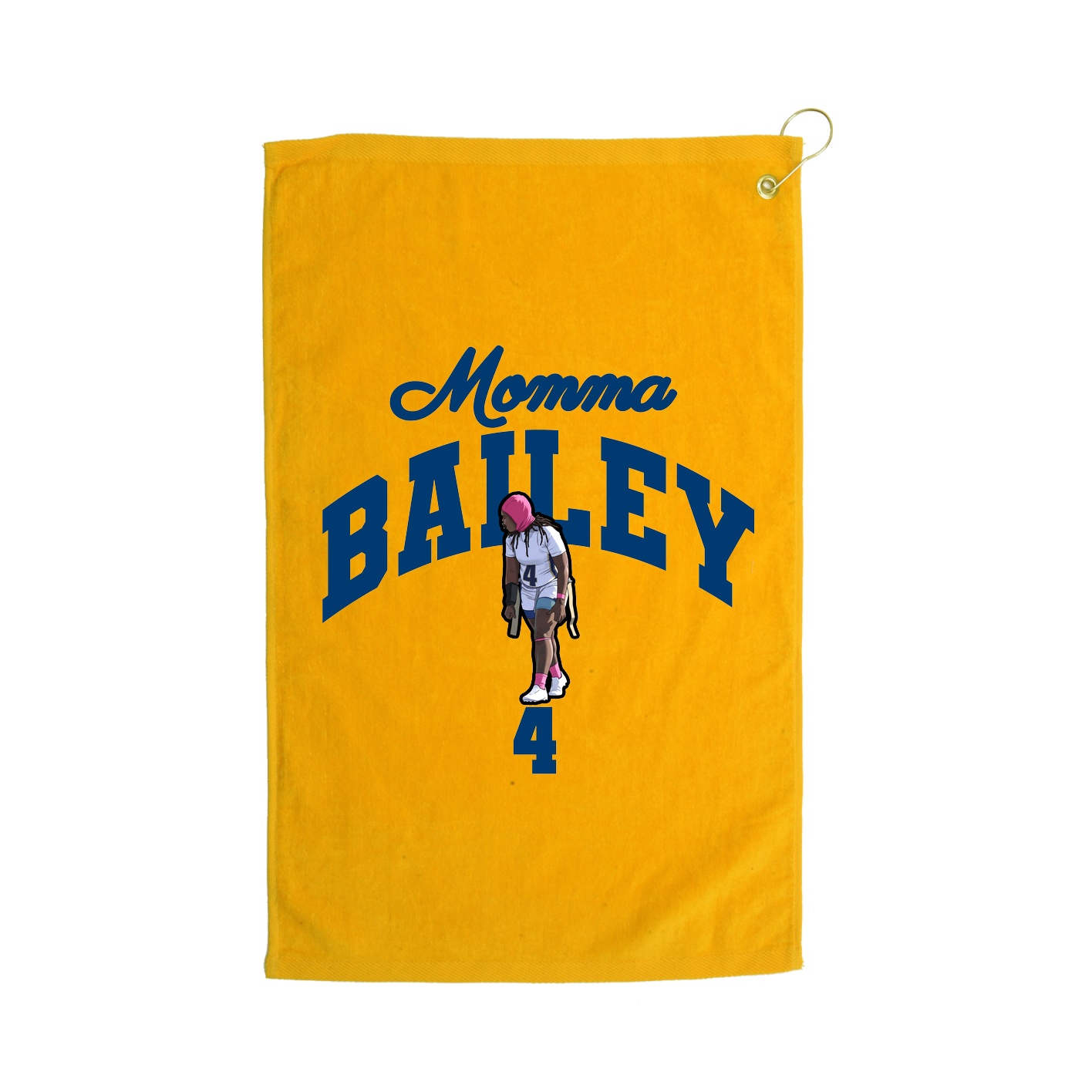Golf Towel — Mothers Day Arch in Gold