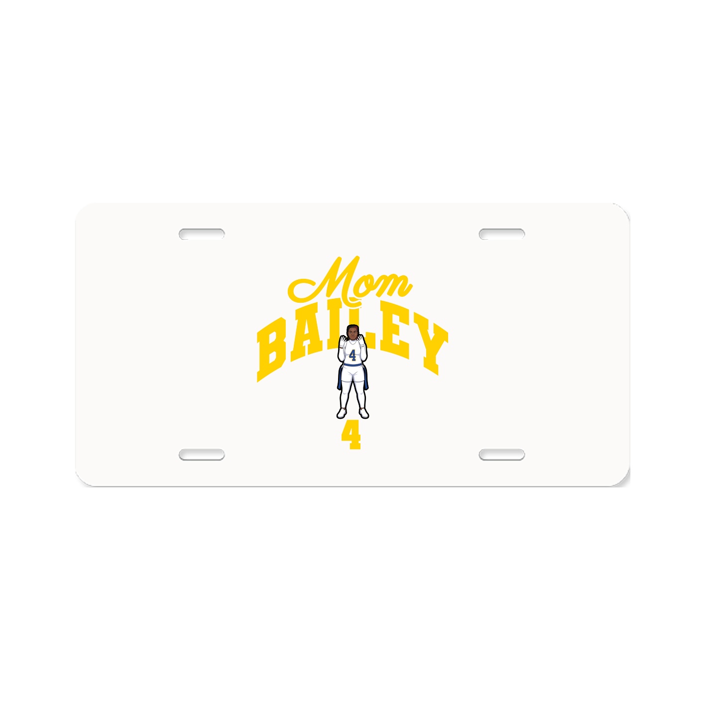 License Plate — Mothers Day Arch in Classic