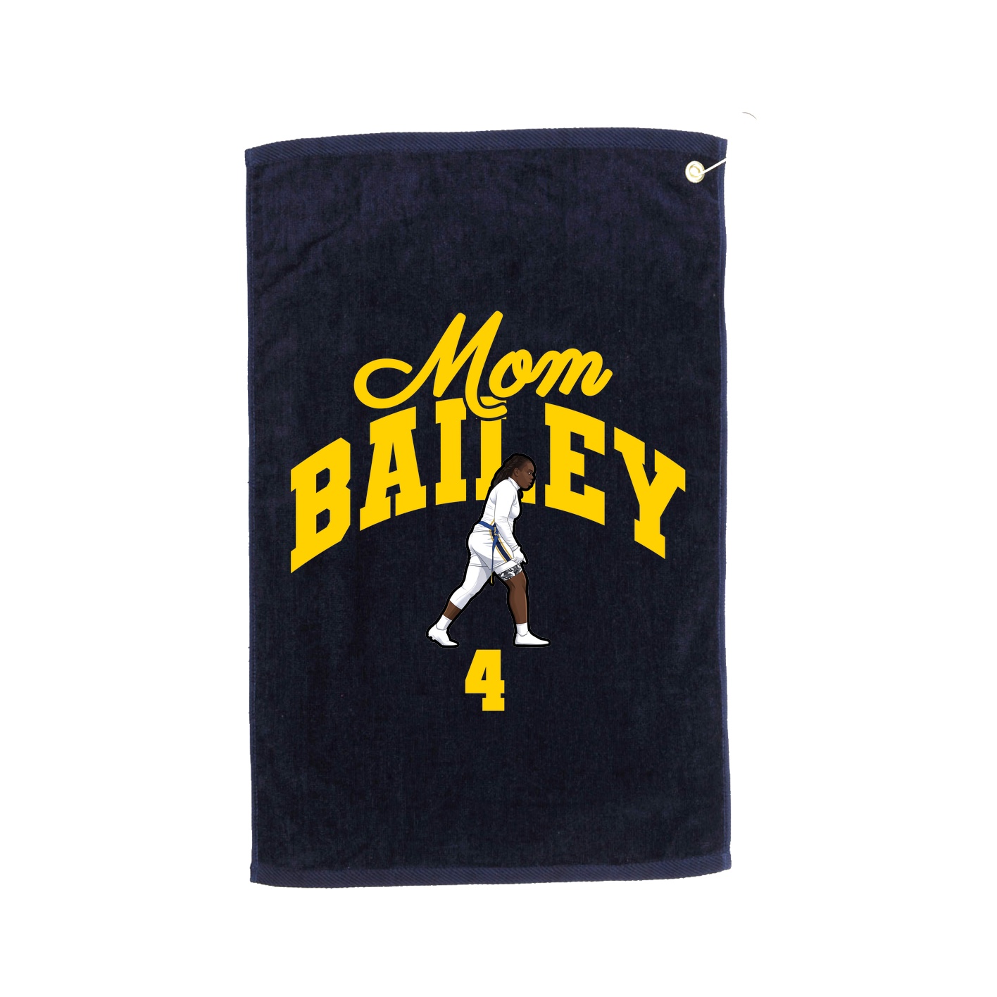 Golf Towel — Mothers Day Arch in Navy