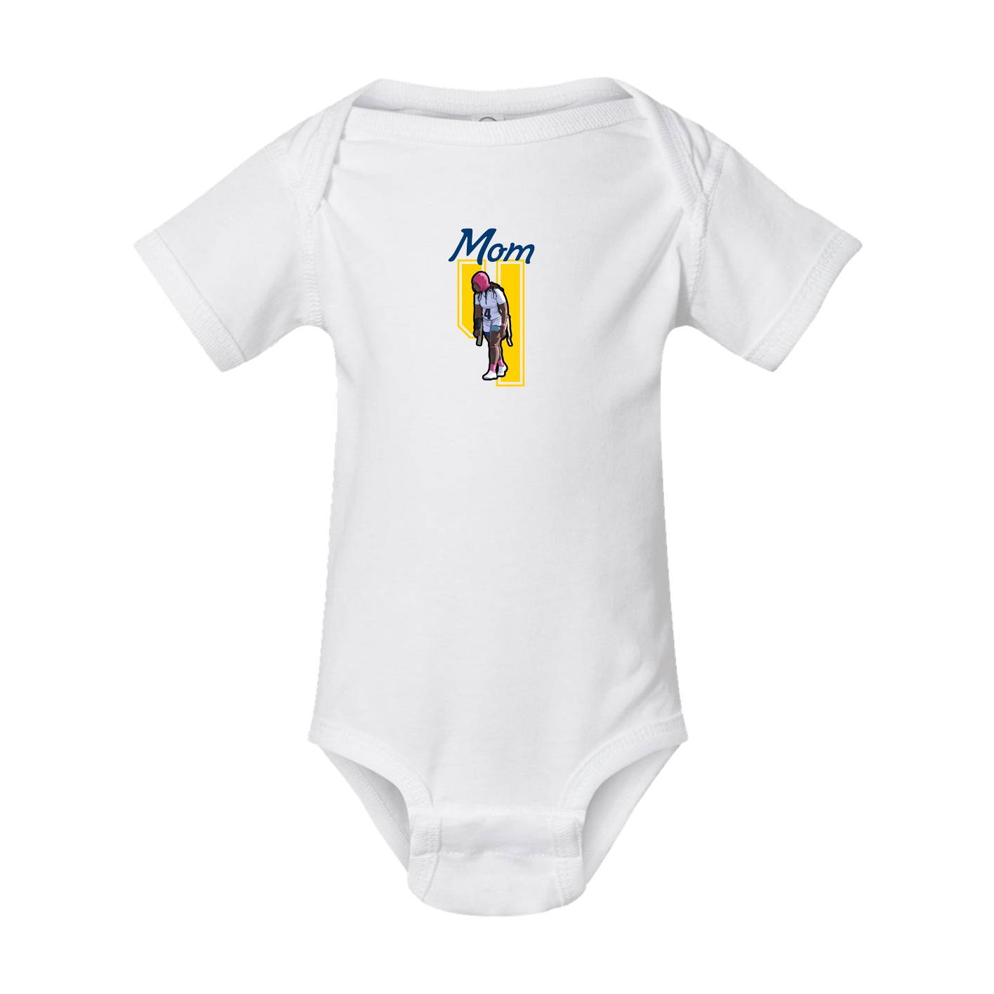 Baby Onesie — Mothers Day Shirsey in White