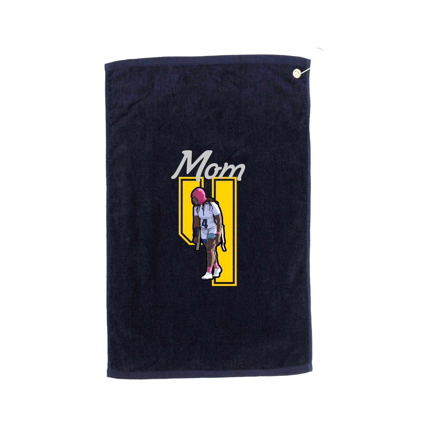 Golf Towel — Mothers Day Shirsey in Navy