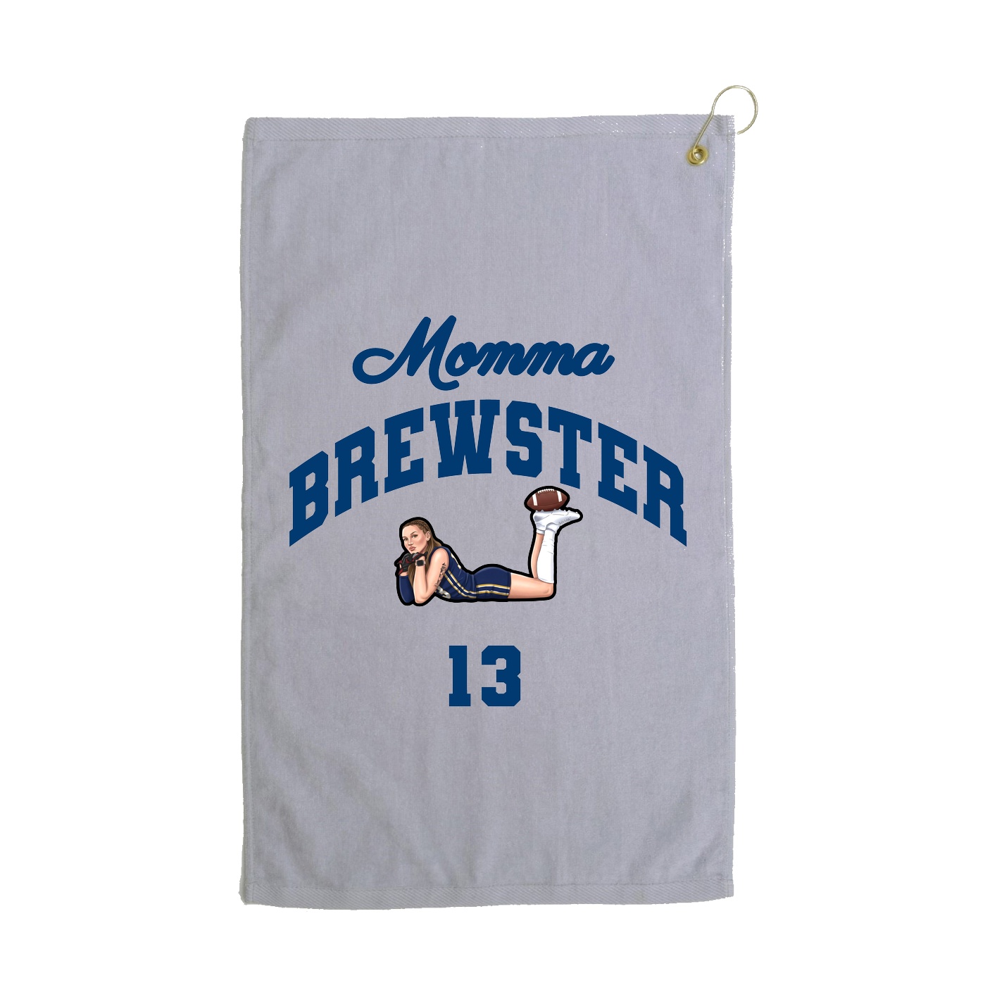 Golf Towel — Mothers Day Arch in Grey