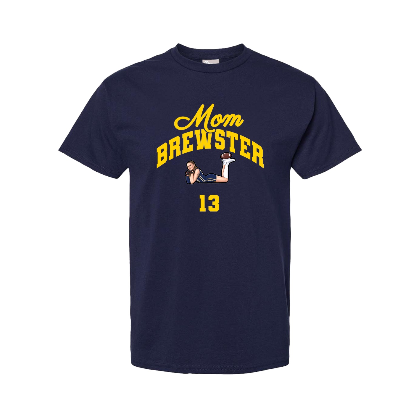 Youth Tee — Mothers Day Arch in Navy