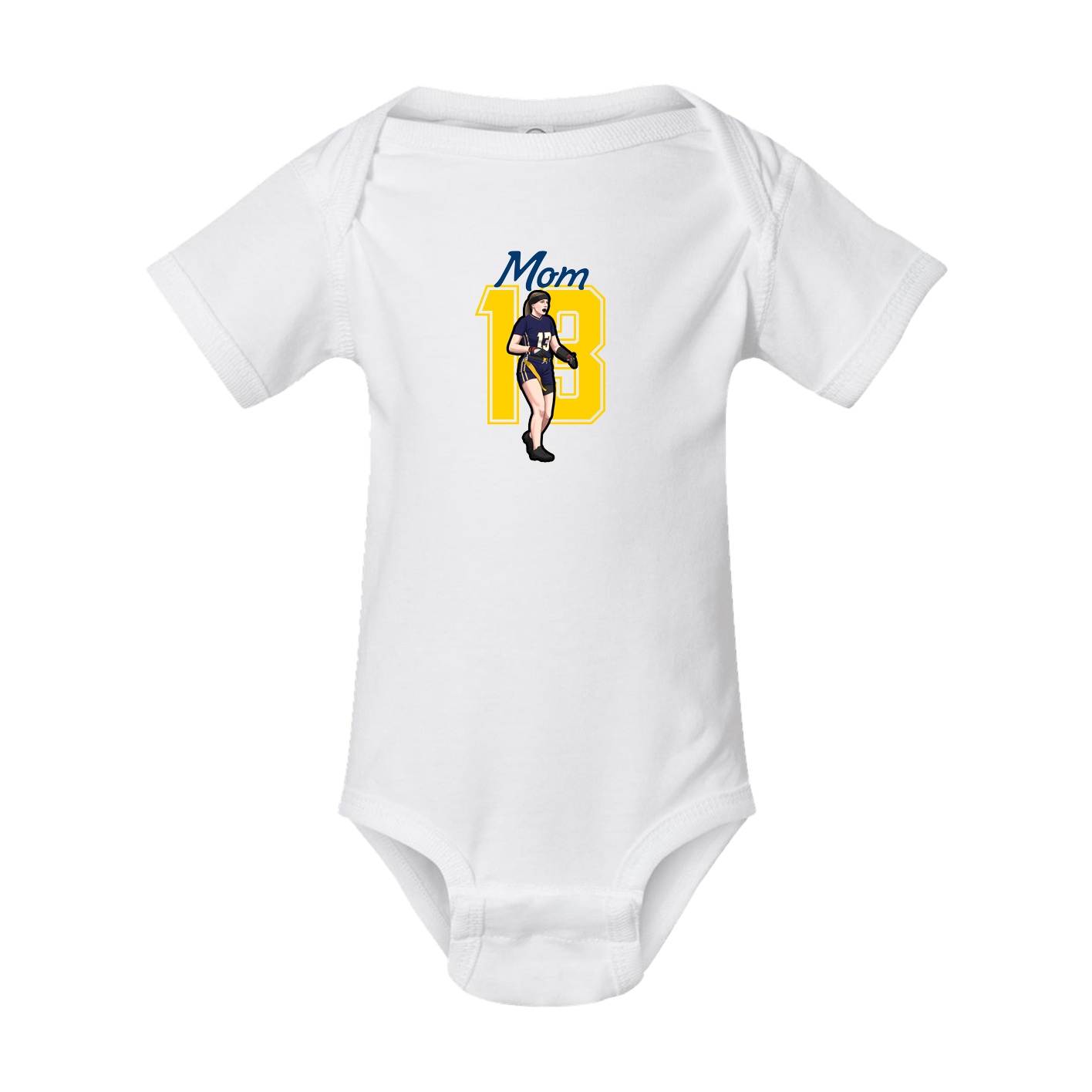 Baby Onesie — Mothers Day Shirsey in White