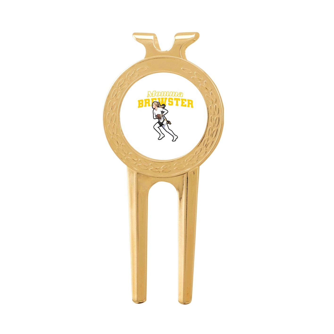 Divot Tool with Ball Marker — Mothers Day Block in Classic