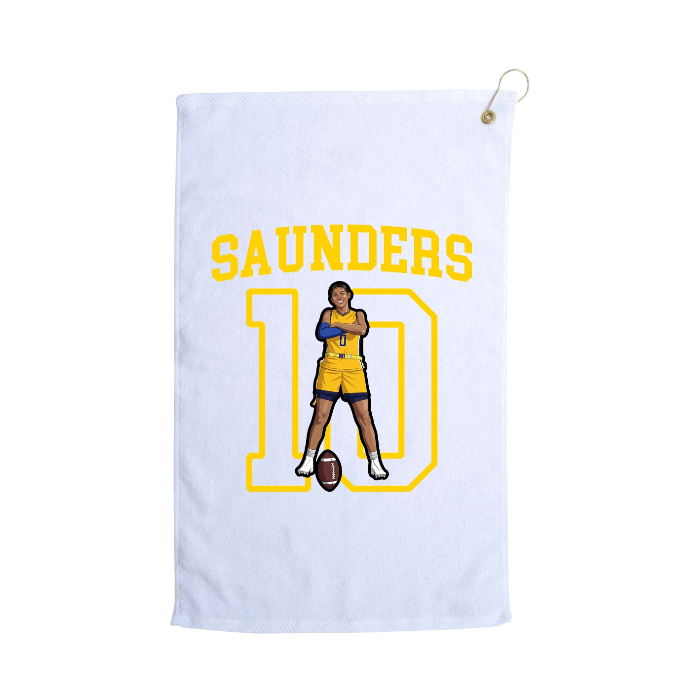 Golf Towel — Shirsey in White